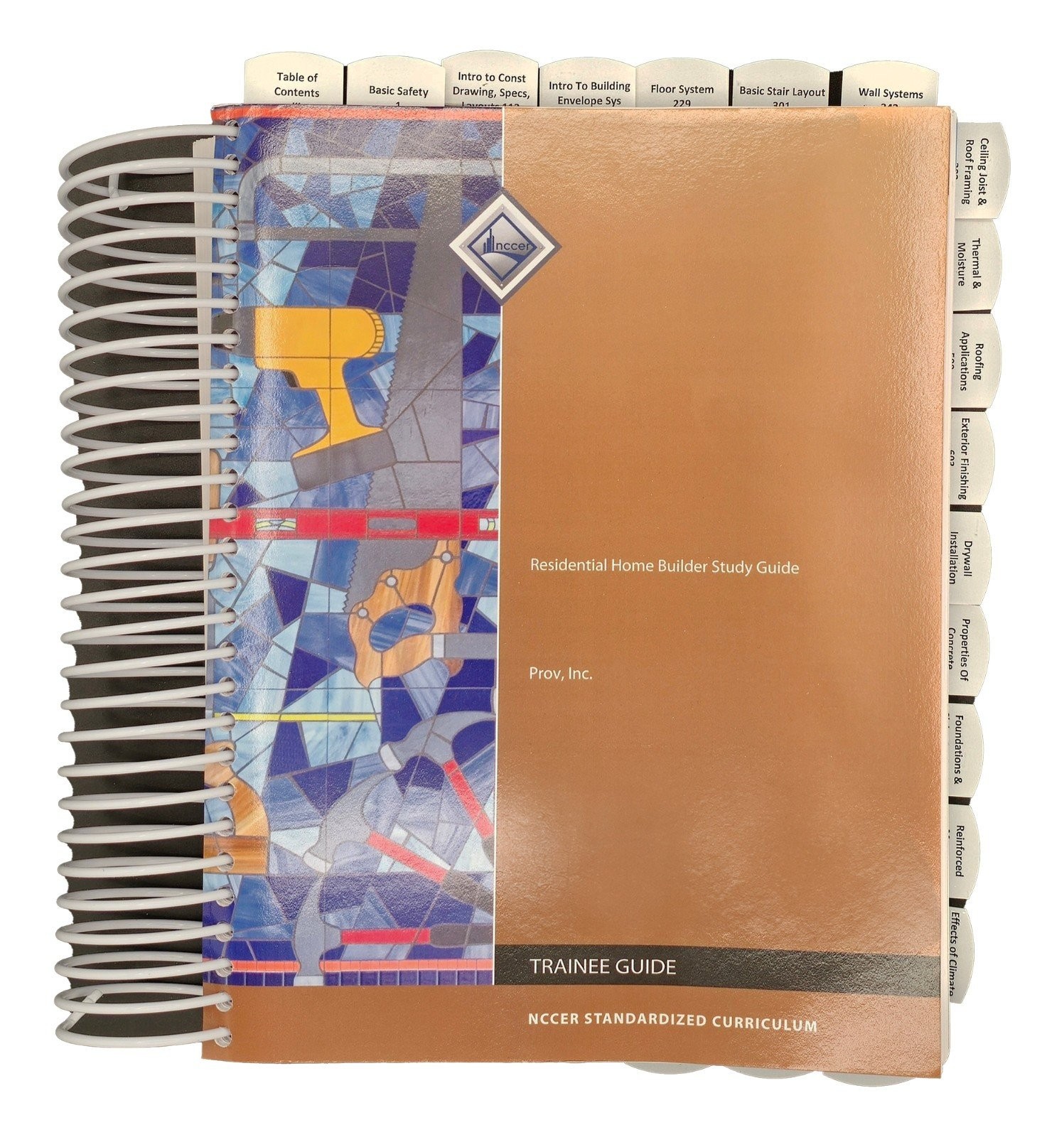 Preprinted Tabs – Residential Home Builder Study Guide