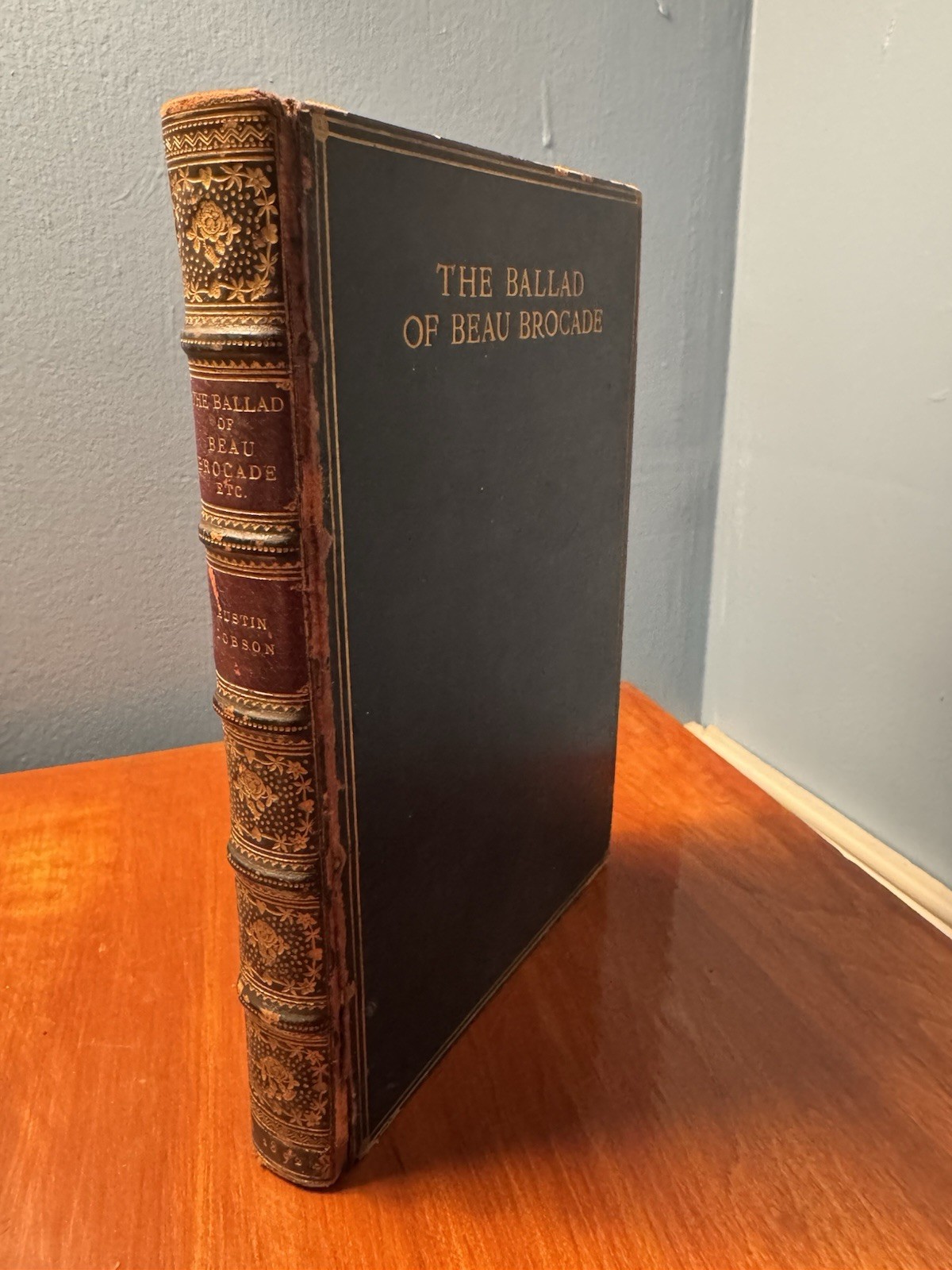 Antique Book “The Ballad of Beau Brocade” by Austin Dobson; Illus-H.Thomson