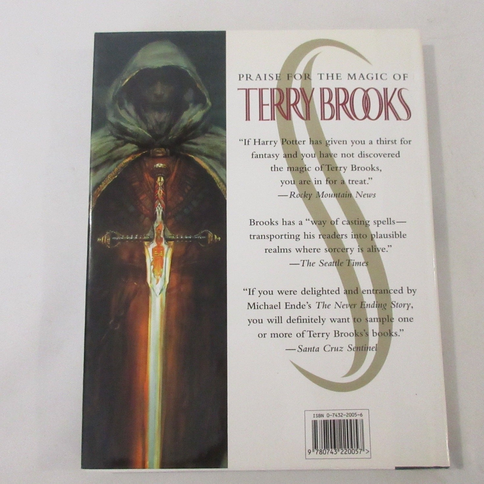 World of Shannara Terry Brooks Patterson White 1st Edition Hardcover Fantasy Gif