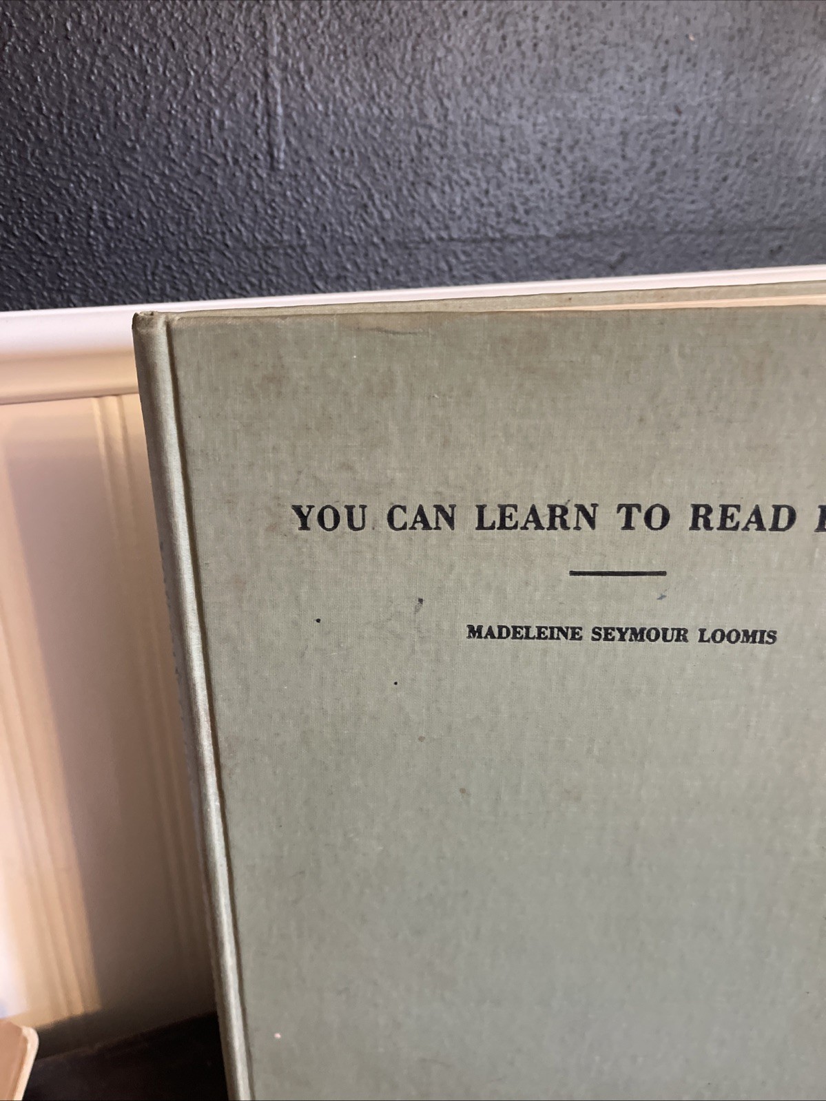 You Can Learn to Read Braille by Madeleine Seymour Loomis 1939 Second Edition
