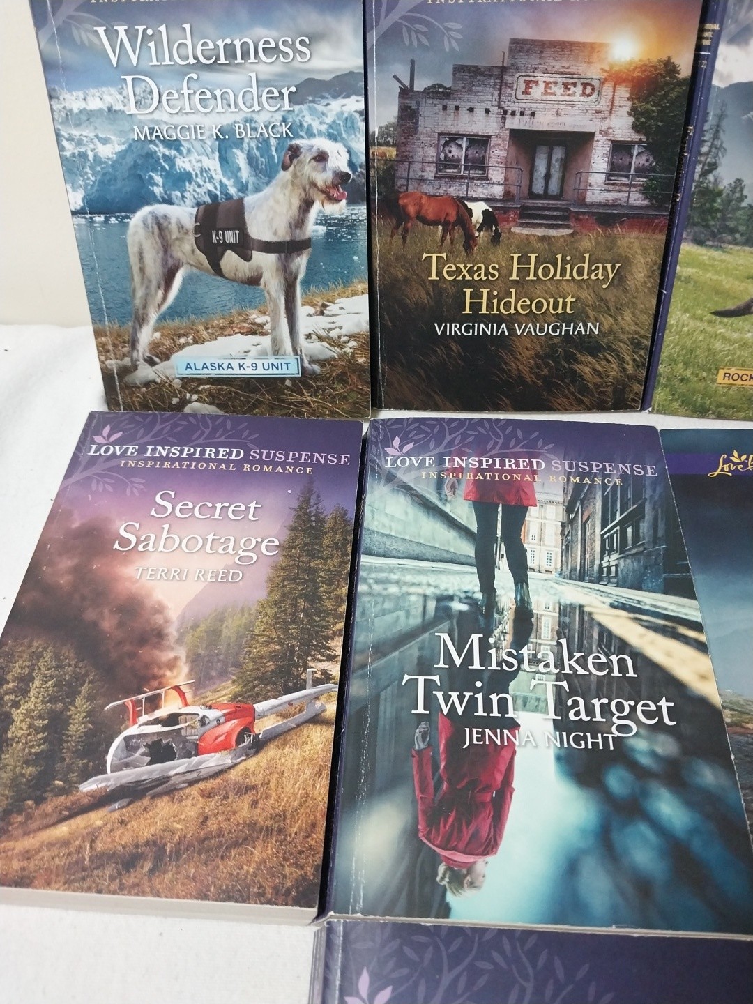 Love Inspired Suspense Huge 20 Book Lot Harlequin Romance Paperback K-9
