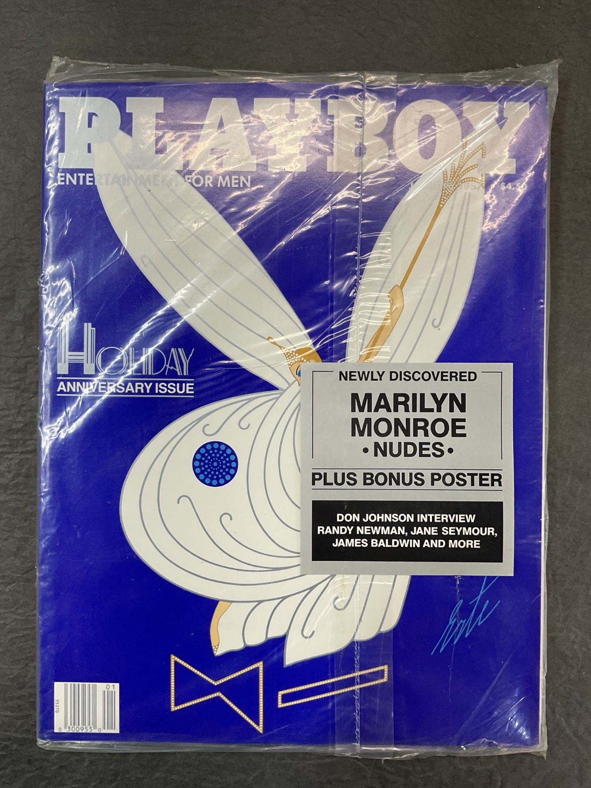 Playboy Magazine January 1987 Vargas Gatefold Factory Sealed Unopened Unread