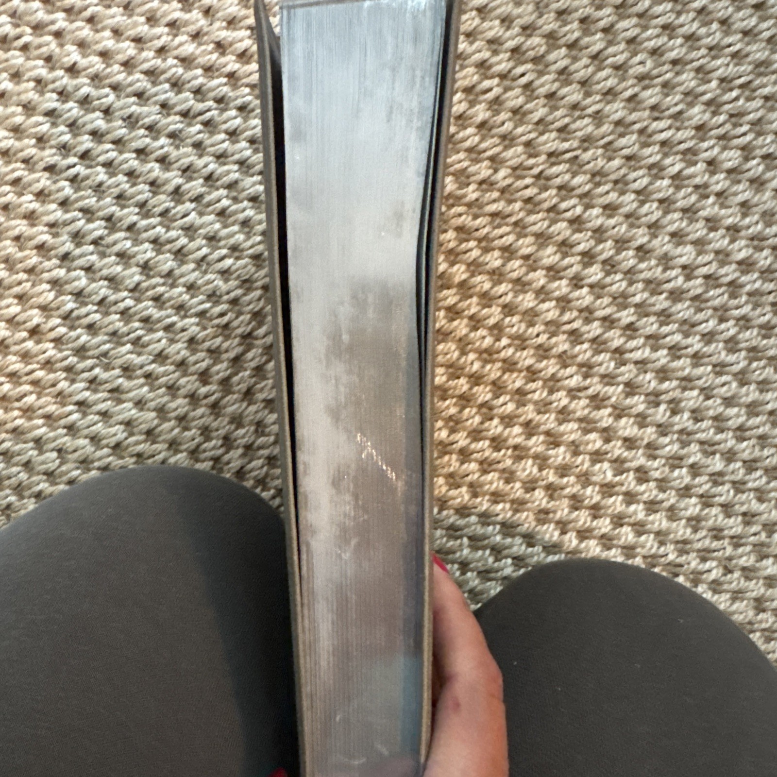 Holy Bible NIV & Amplified Side-by-Side Bible Duo Tone Grey 2011 Joyce Meyer