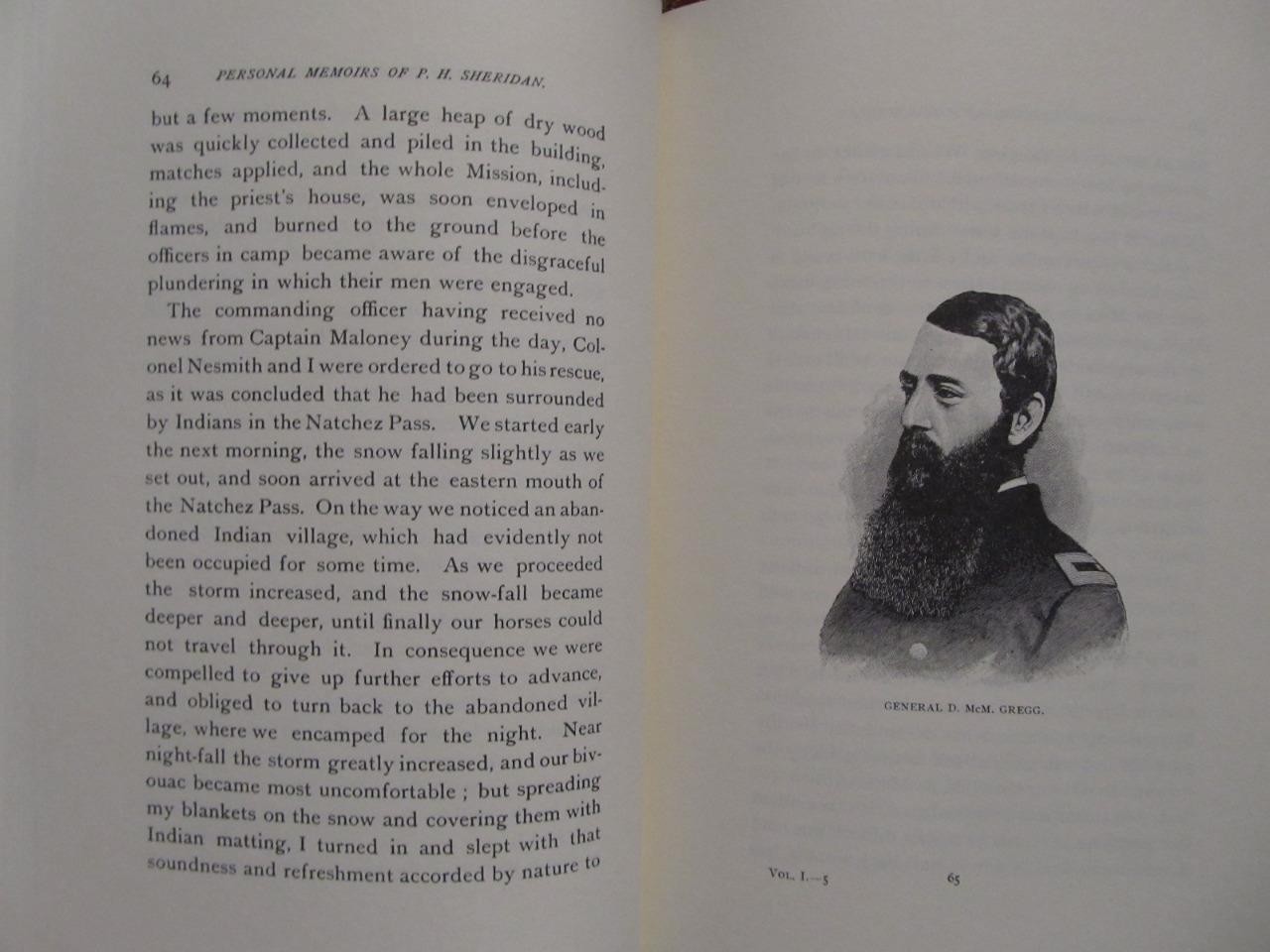 PERSONAL MEMOIRS OF GENERAL P. H. SHERIDAN – CIVIL WAR – BRAND NEW COMPLETE SET