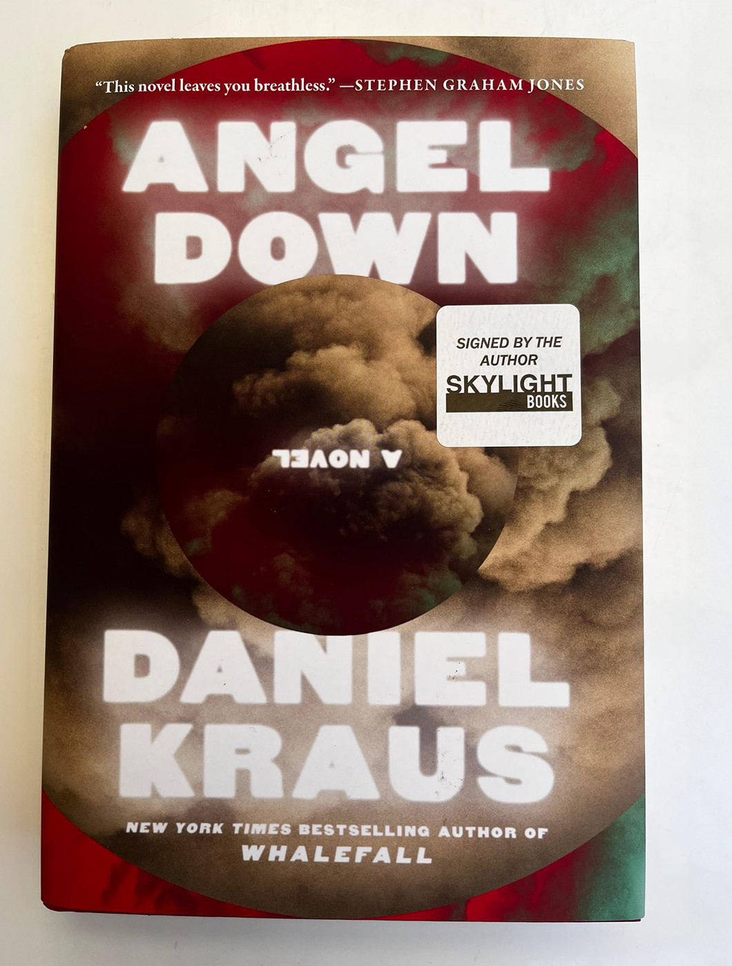 Daniel Kraus, Angel Down! Scarce Signed Pulitzer Prize Winner! Hardcover -Unread