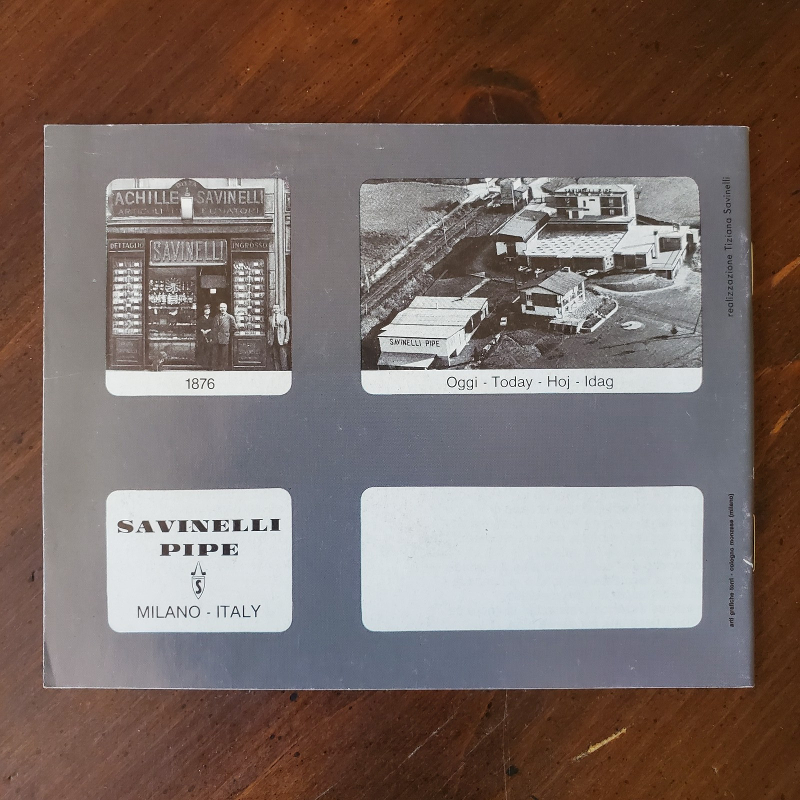 Savinelli Pipes Smoking Catalog Brochure Vintage 39 Pages