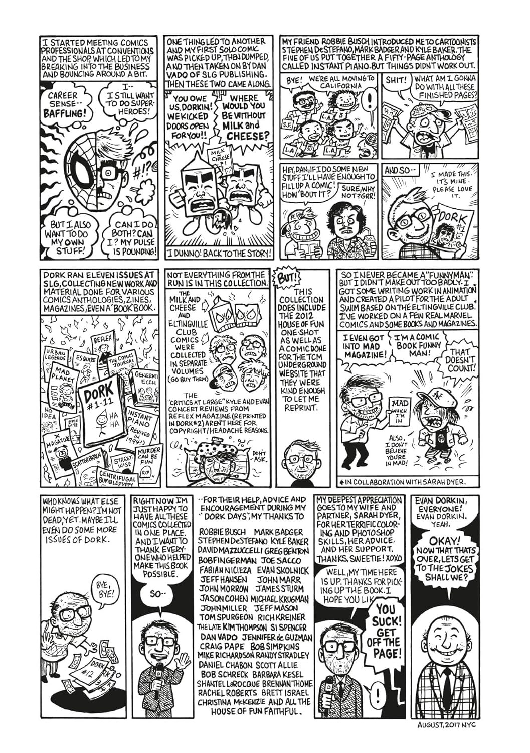 Nerd Inferno: the Essential Evan Dorkin