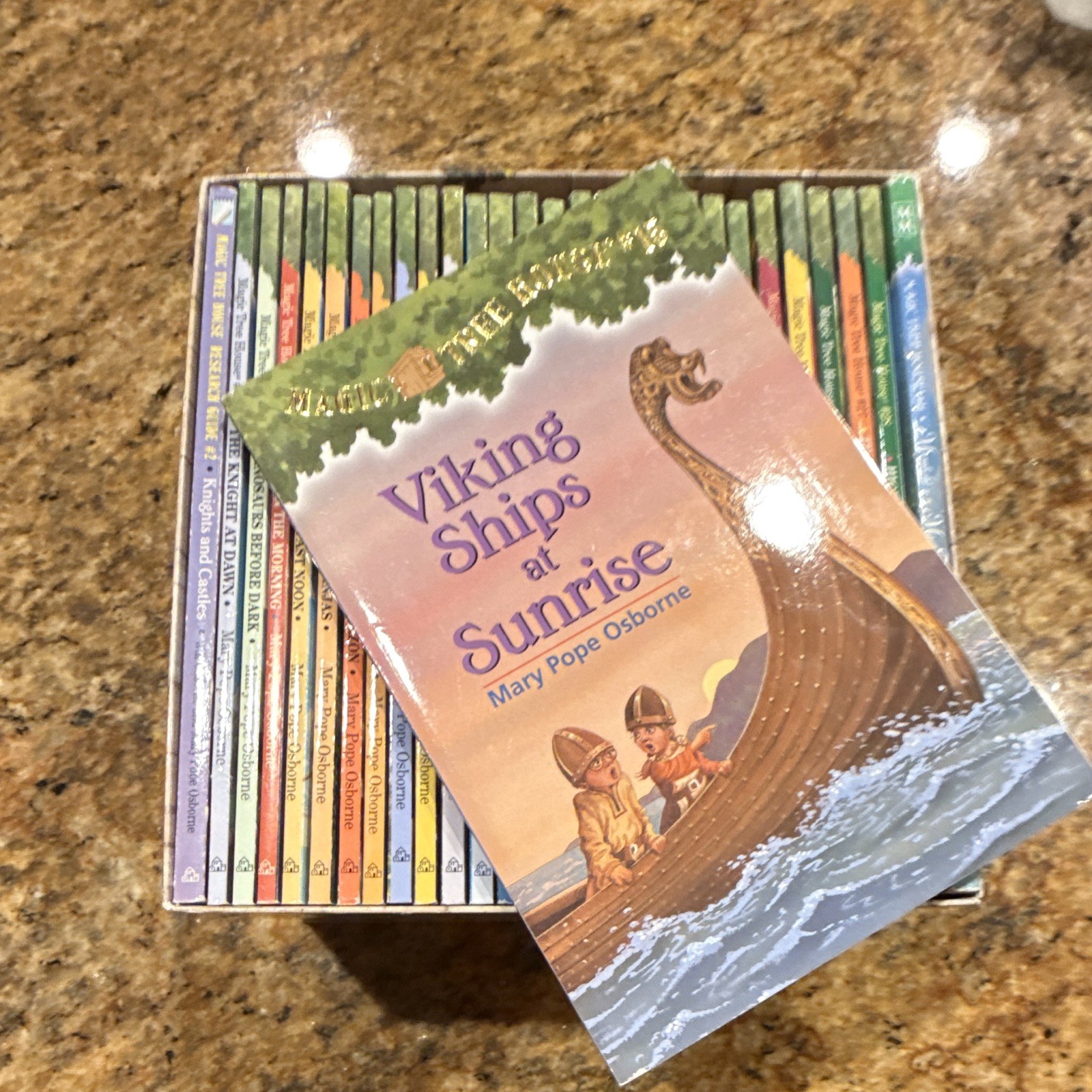 Magic Tree House Books 1-28 (missing #21) Box Set by Mary Pope Osborne, Ages 4-8