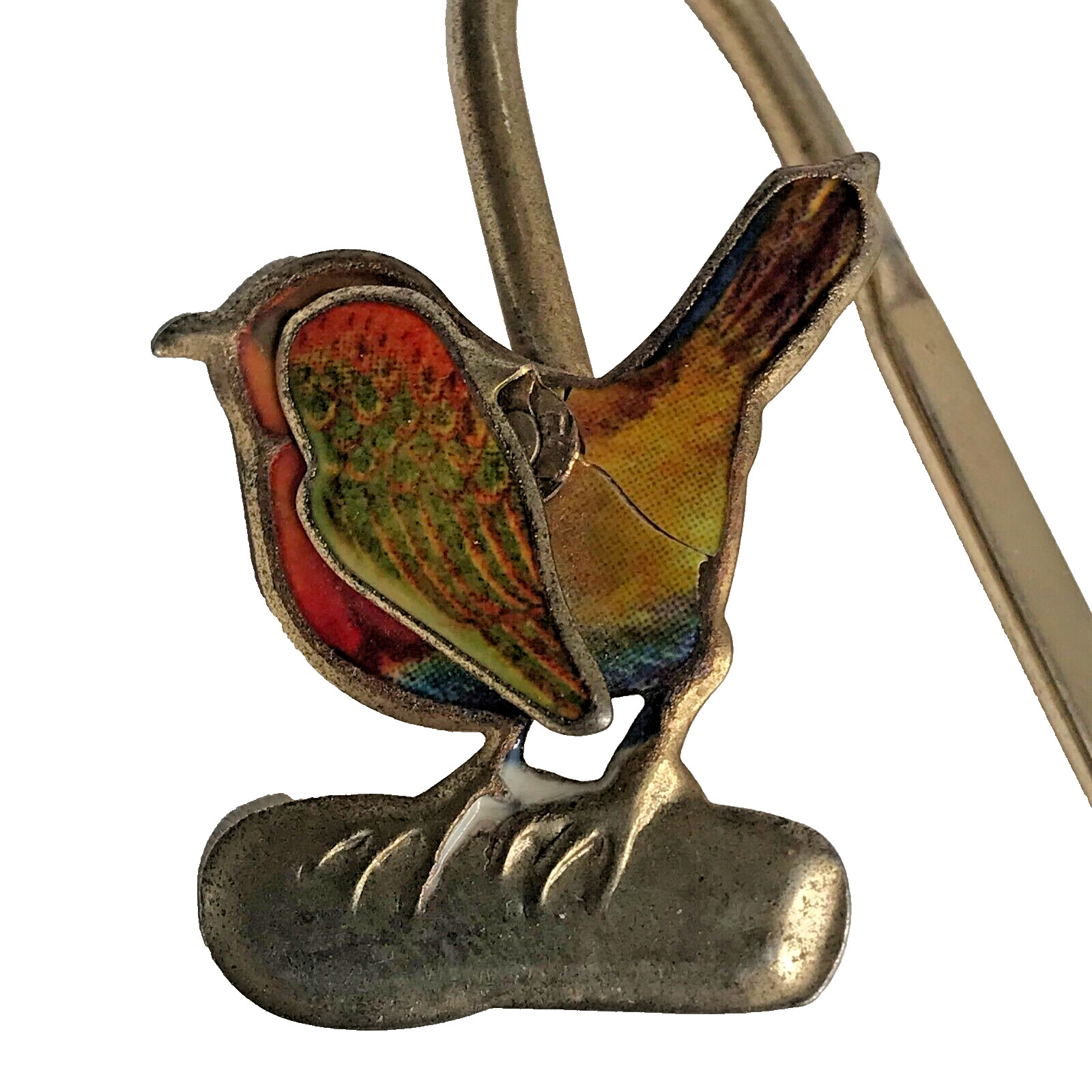 Vintage Metal Bird Bookmark 14.5 cm