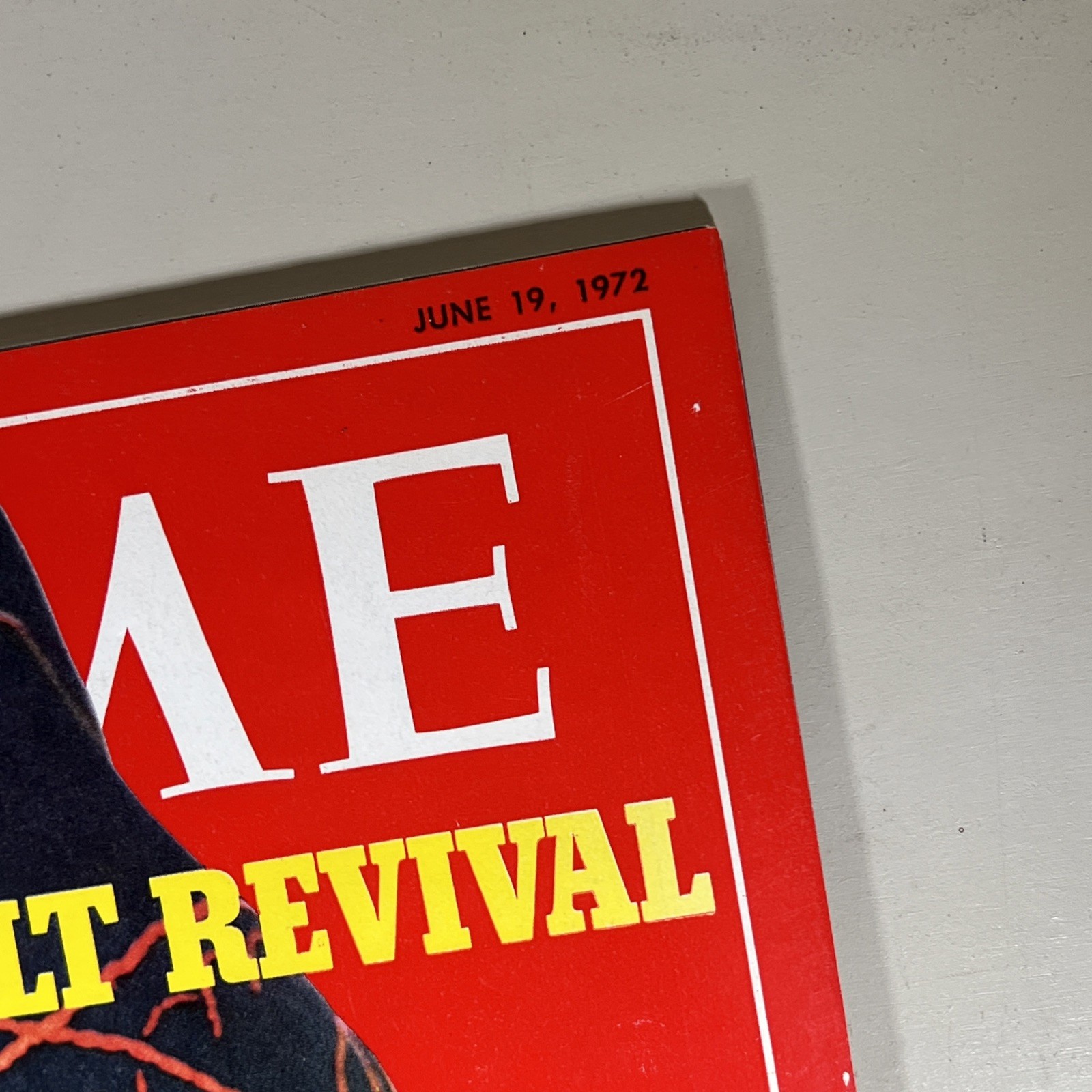 TIME MAGAZINE JUNE 19 1972 SATAN RETURNS FRONT COVER OCCULT REVIVAL