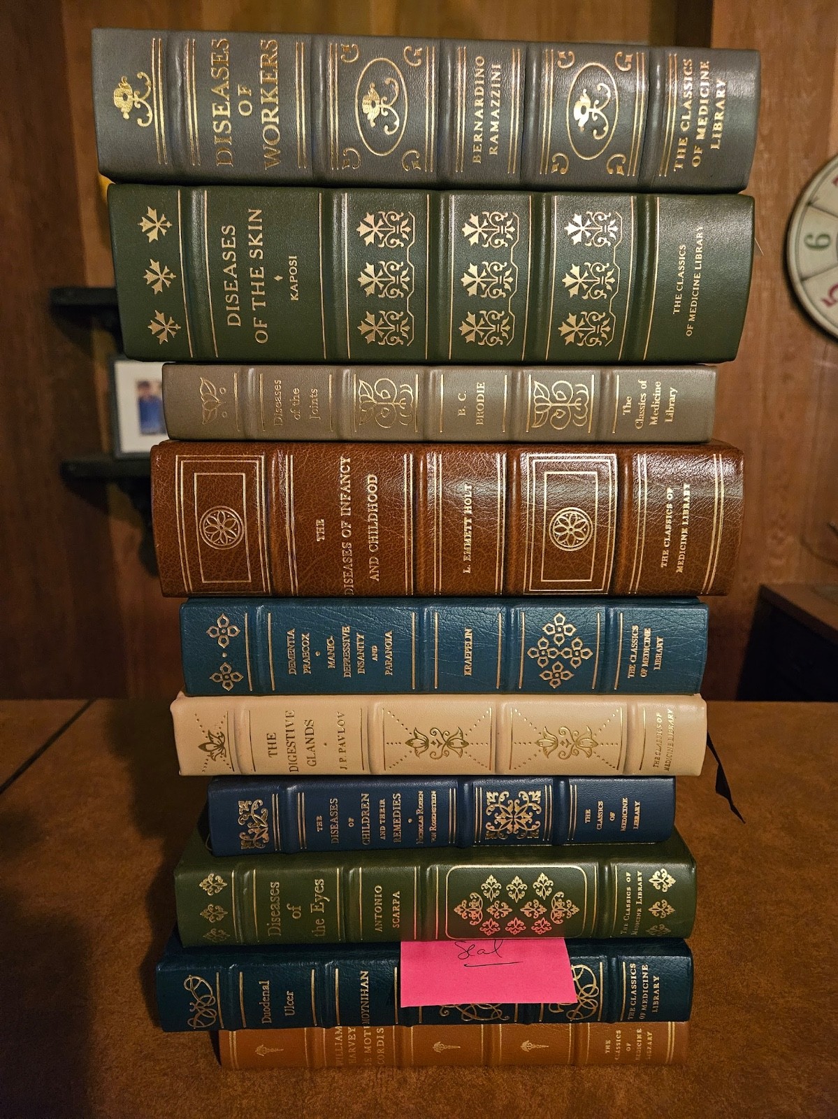 Classics of Medicine Library, Leather bound Gryphon Editions, CHOOSE TITLE