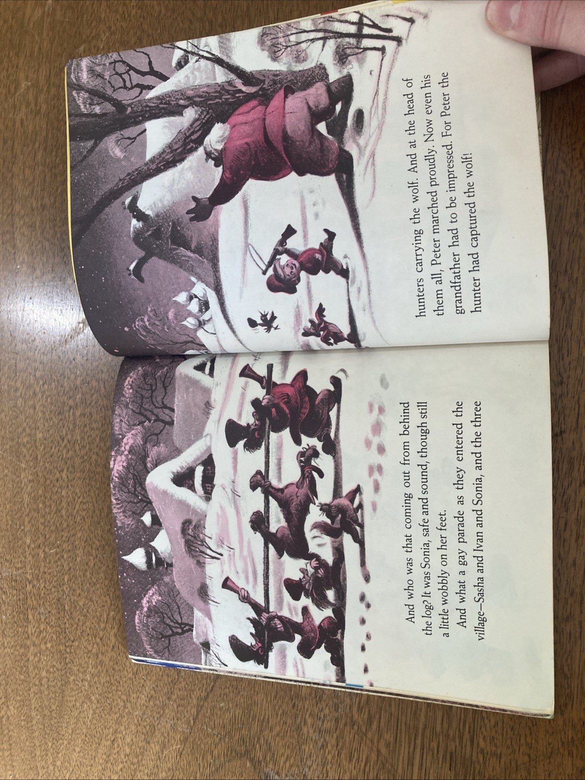 Walt Disney’s Peter & The Wolf Vintage Children’s Little Golden Book 1976