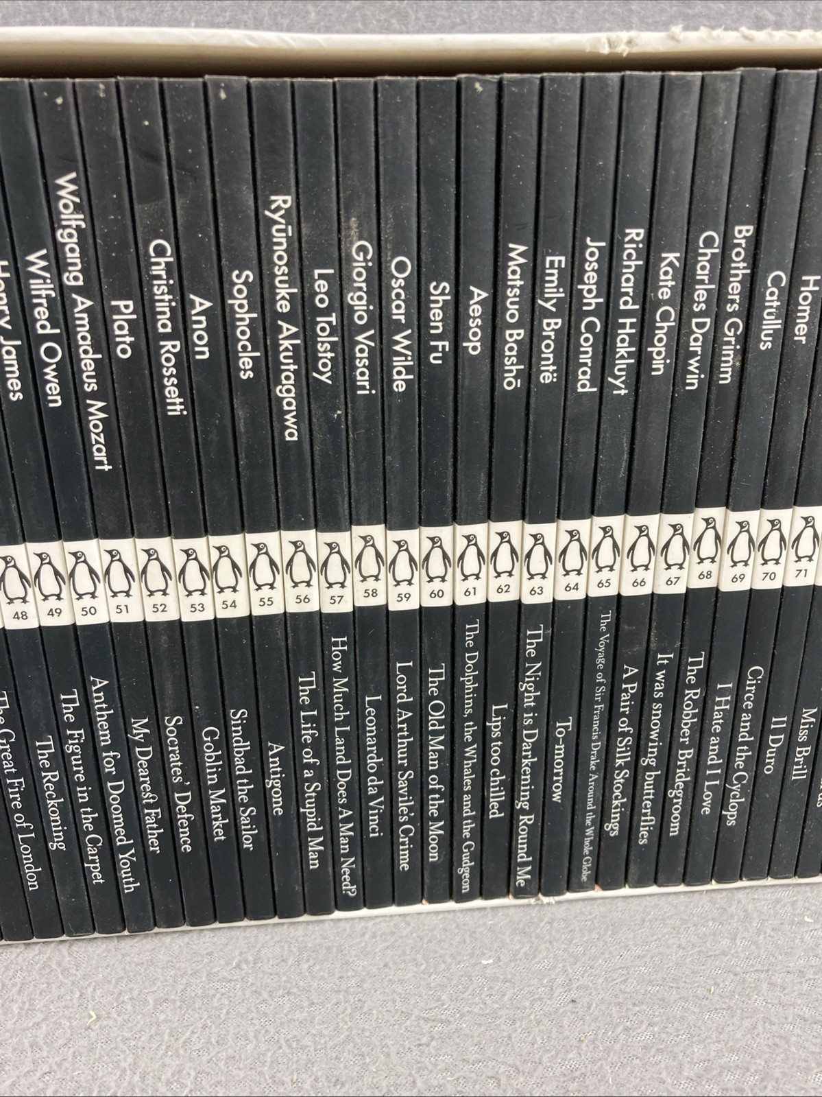 Little Black Classics Box Set Penguin Little – Paperback Complete with Slipcase