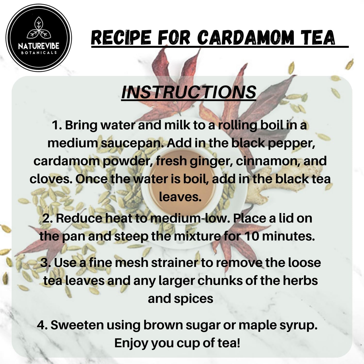 Green Cardamom Powder 3.5 oz | Non-GMO Gluten Free Indian Spice