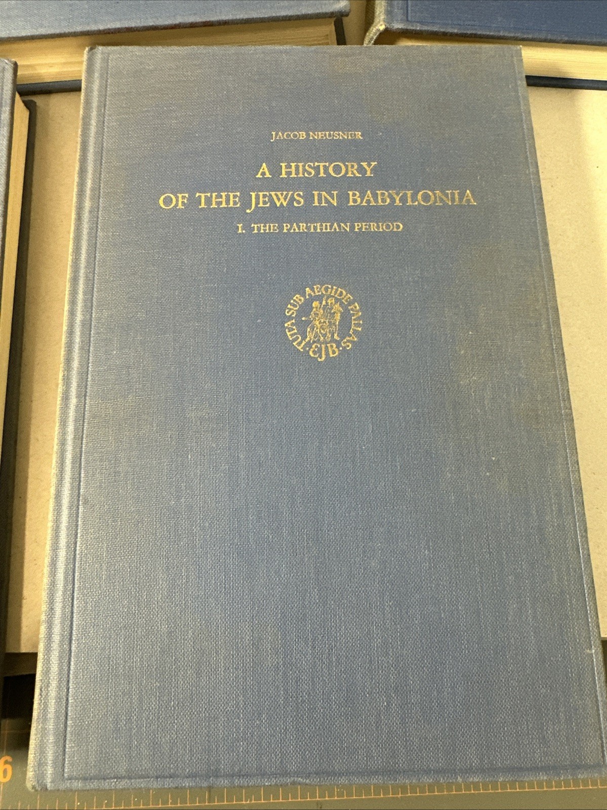 A History of The Jews In Babylonia by Jacob Neusner 5 Volume Set First Edition