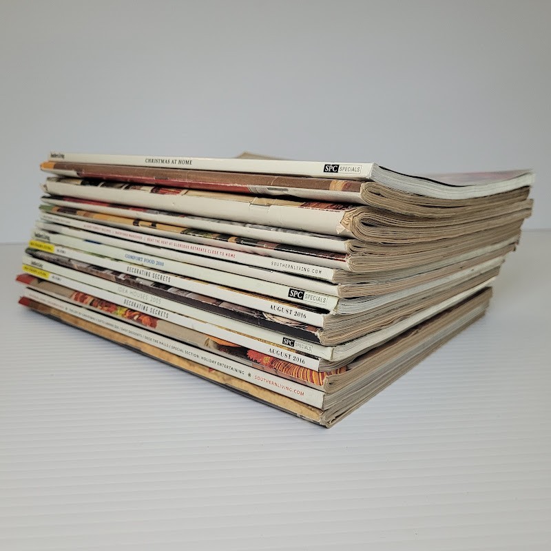 HUGE Southern Living Magazines Lot x15 Bundle 2000s 2010s Special Xmas Cooking
