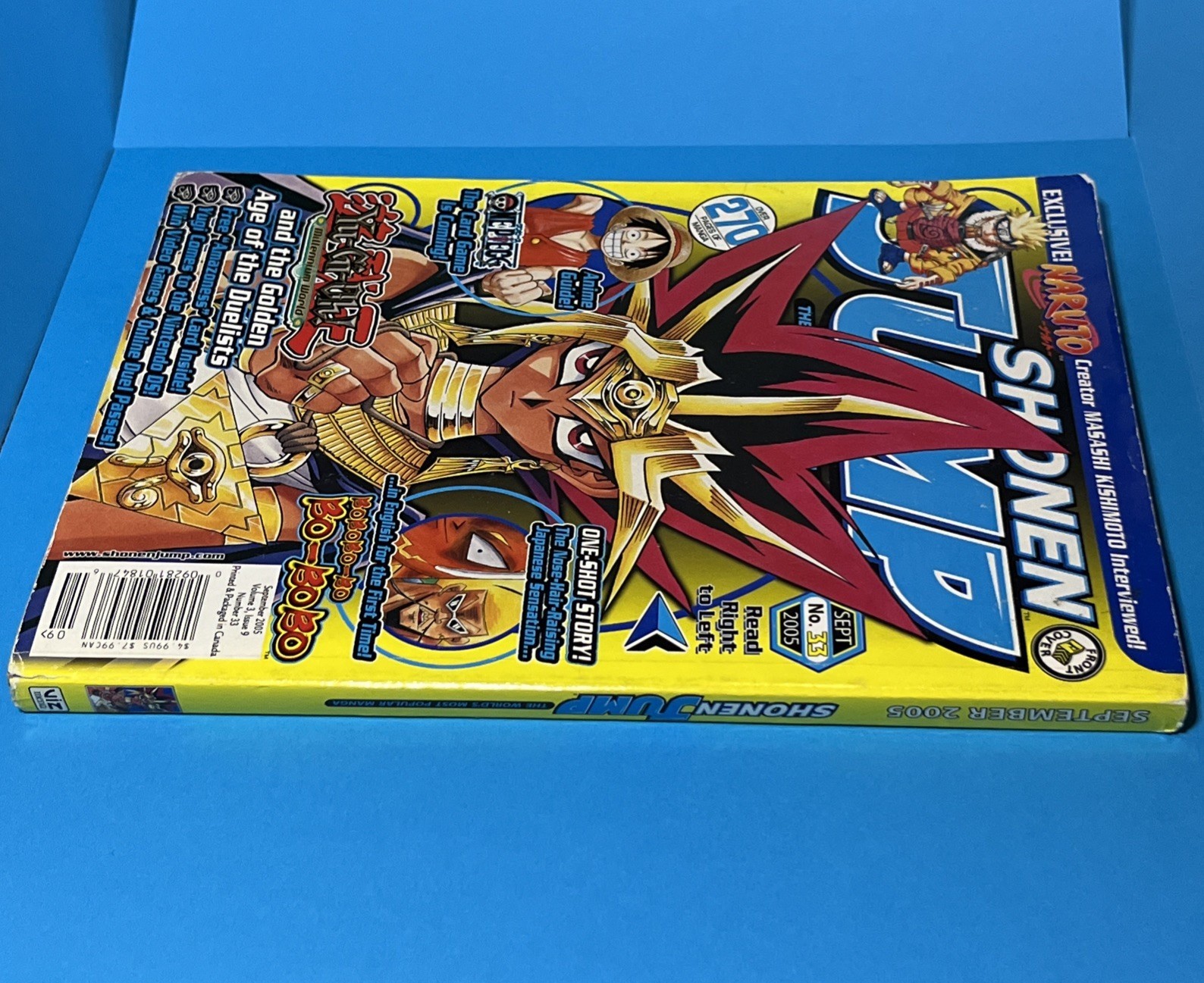 Shonen Jump Manga 2005 Issue 9 2006 Issue 2 & 9 2010 Issue 3 Mixed Lot No Promos