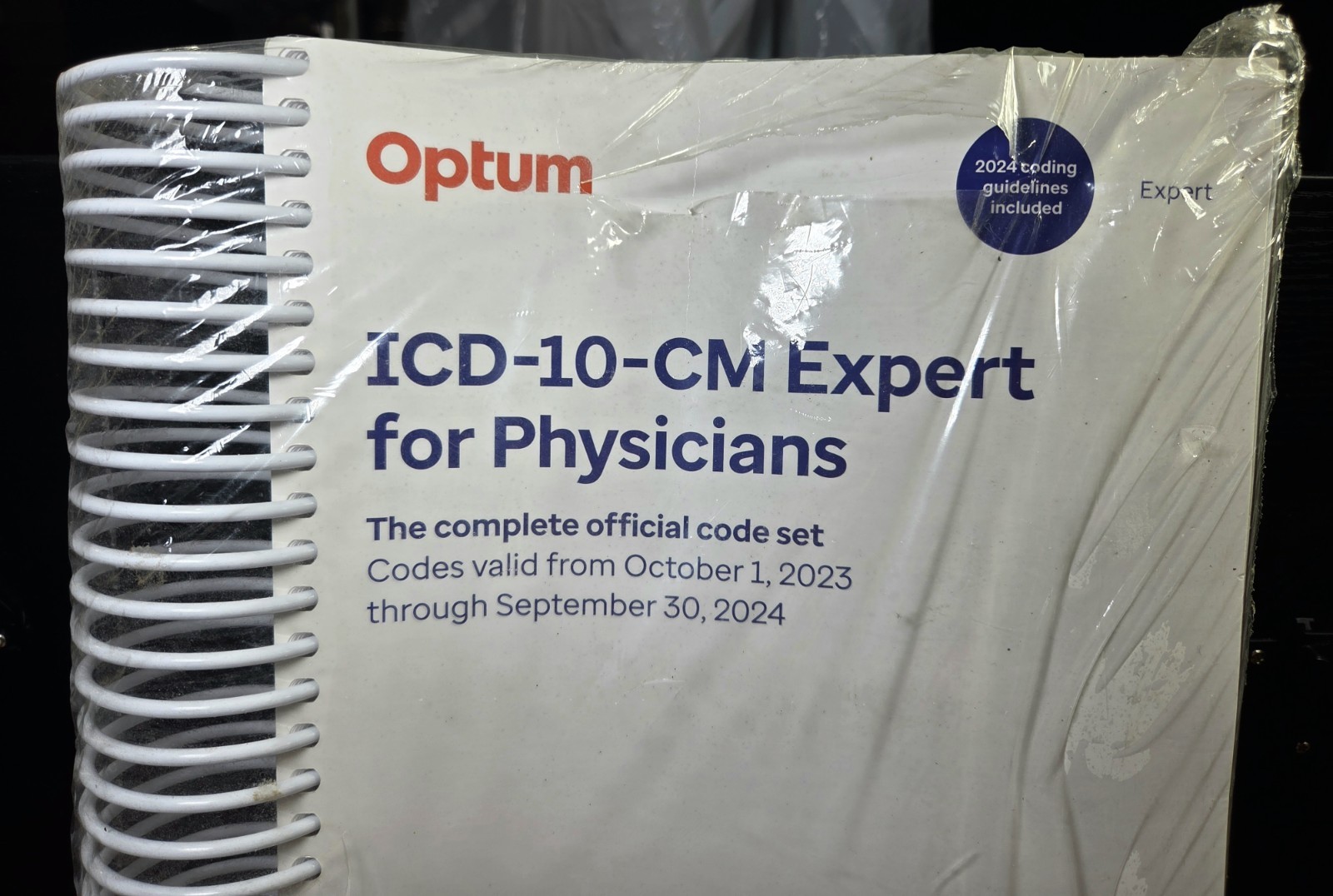 Optum ICD-10-CM Expert for Physicians The Complete Official Code Set 2024 Book