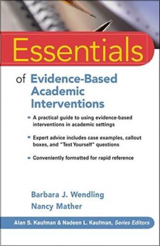 Essentials of Evidence-Based Academic Interventions – Paperback – GOOD