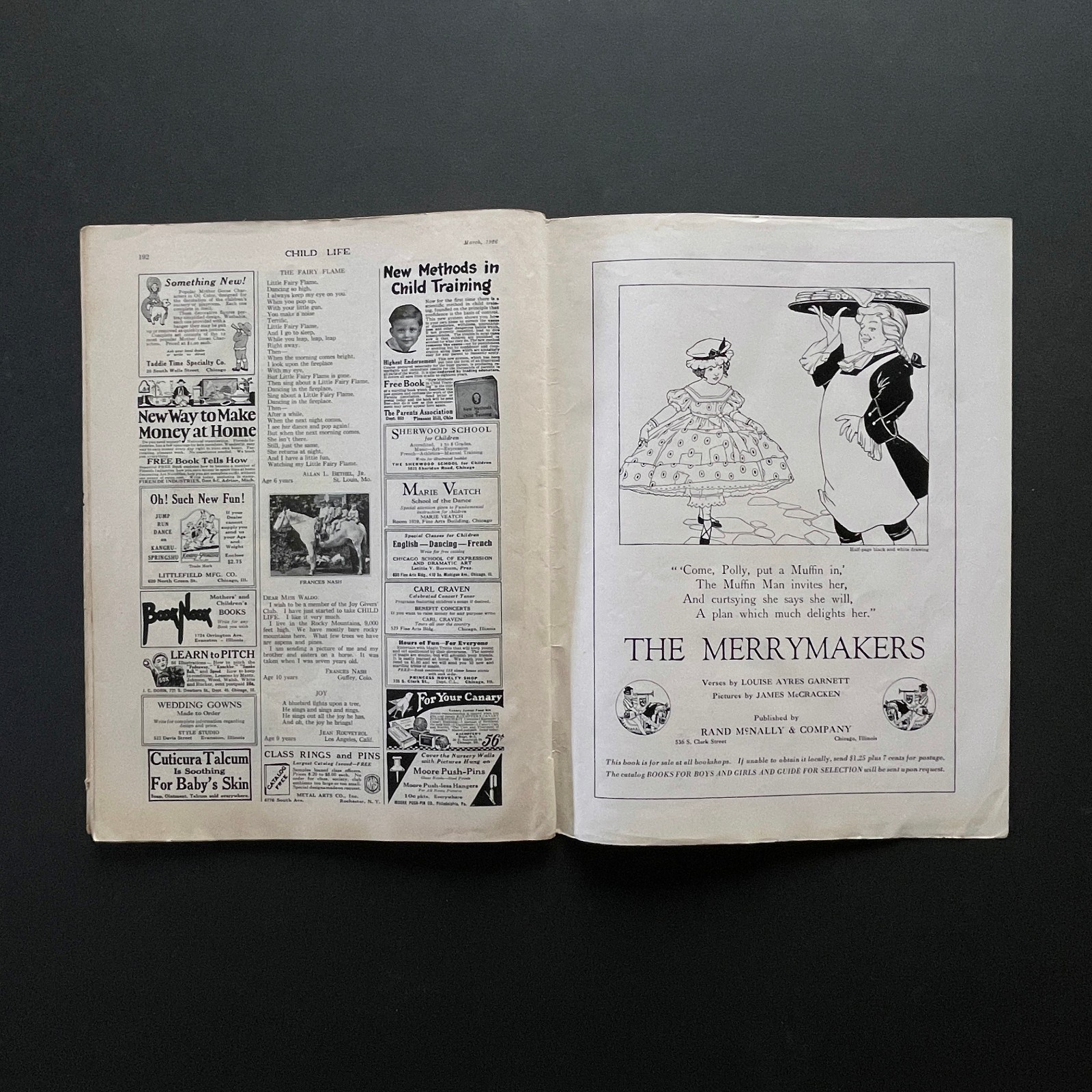 1926 Child Life Magazine • Cover by Hazel Frazee • Stories & Activities For Kids