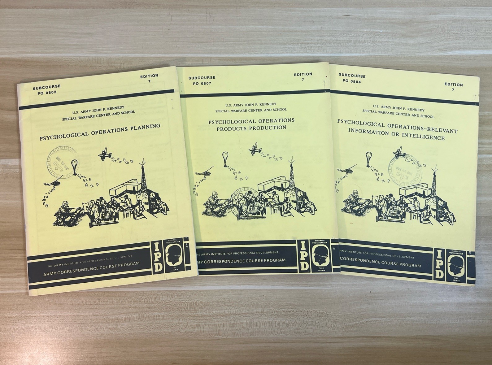 Rare PsyOps Manuals US Army Special Warfare Center