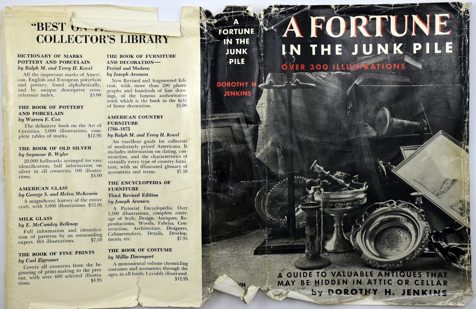 A FORTUNE IN THE JUNK PILE Jenkins 1968 HC/DJ 440-Pages Illustrated 1st Ed