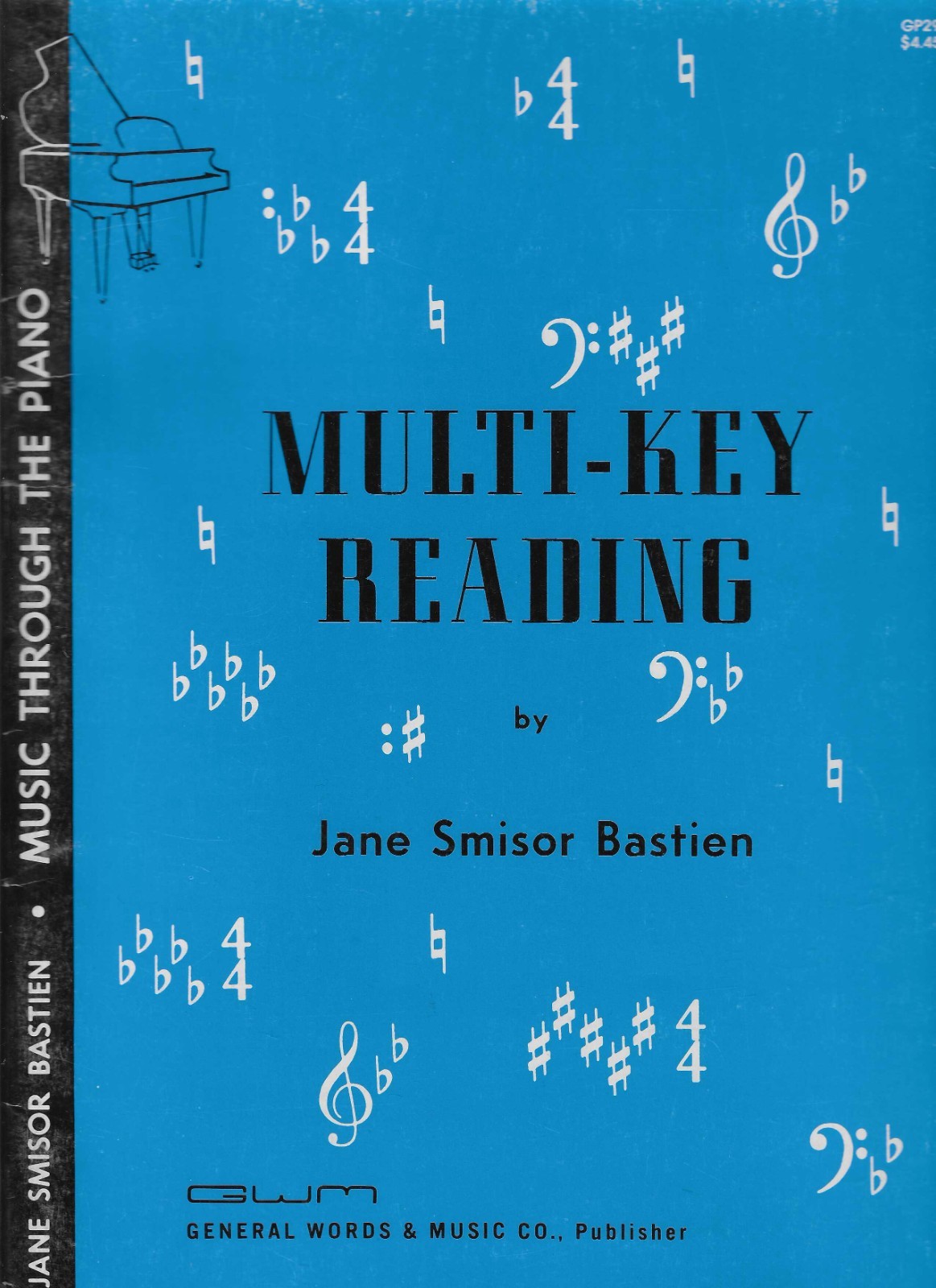 BASTIEN Multi-Key Reading MUSIC BOOK FOR PIANO Bastien #GP29
