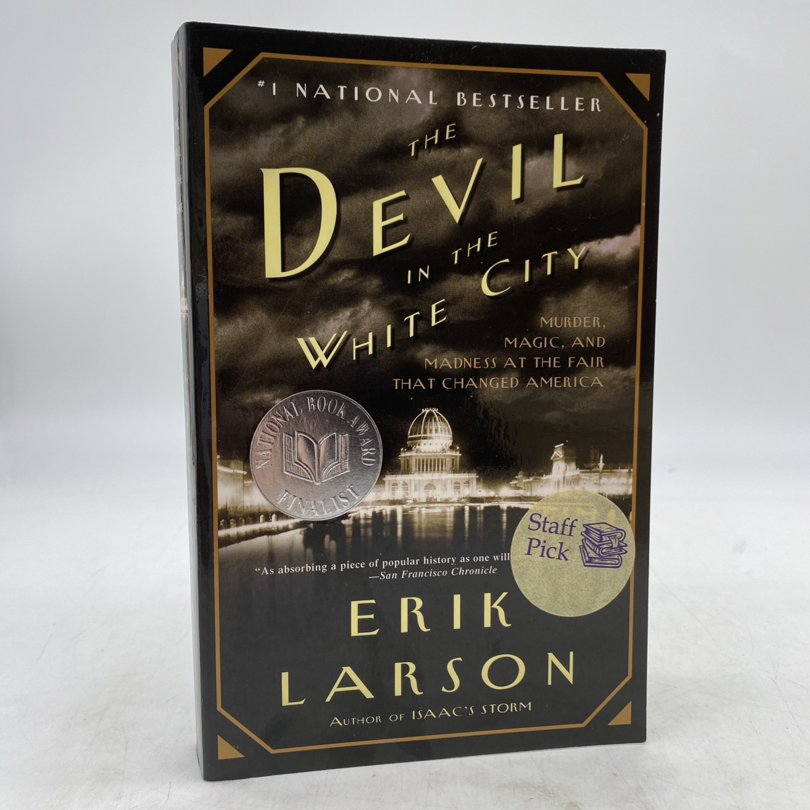 Erik Larson Lot of 5 Trade Paperback Historical Non-Fiction Books