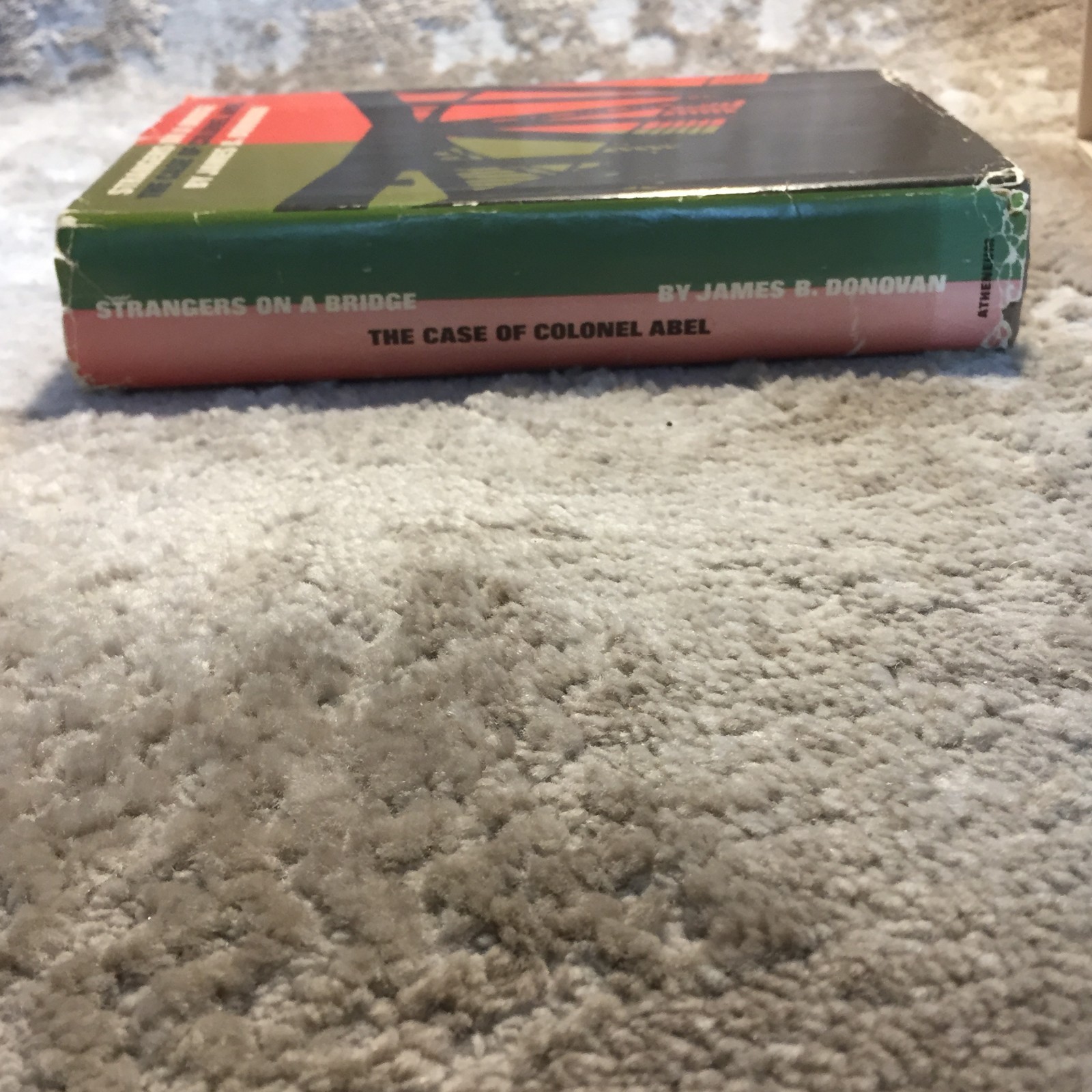 Strangers On A Bridge James B. Donovan 1964 Atheneum Cold War Espionage Book