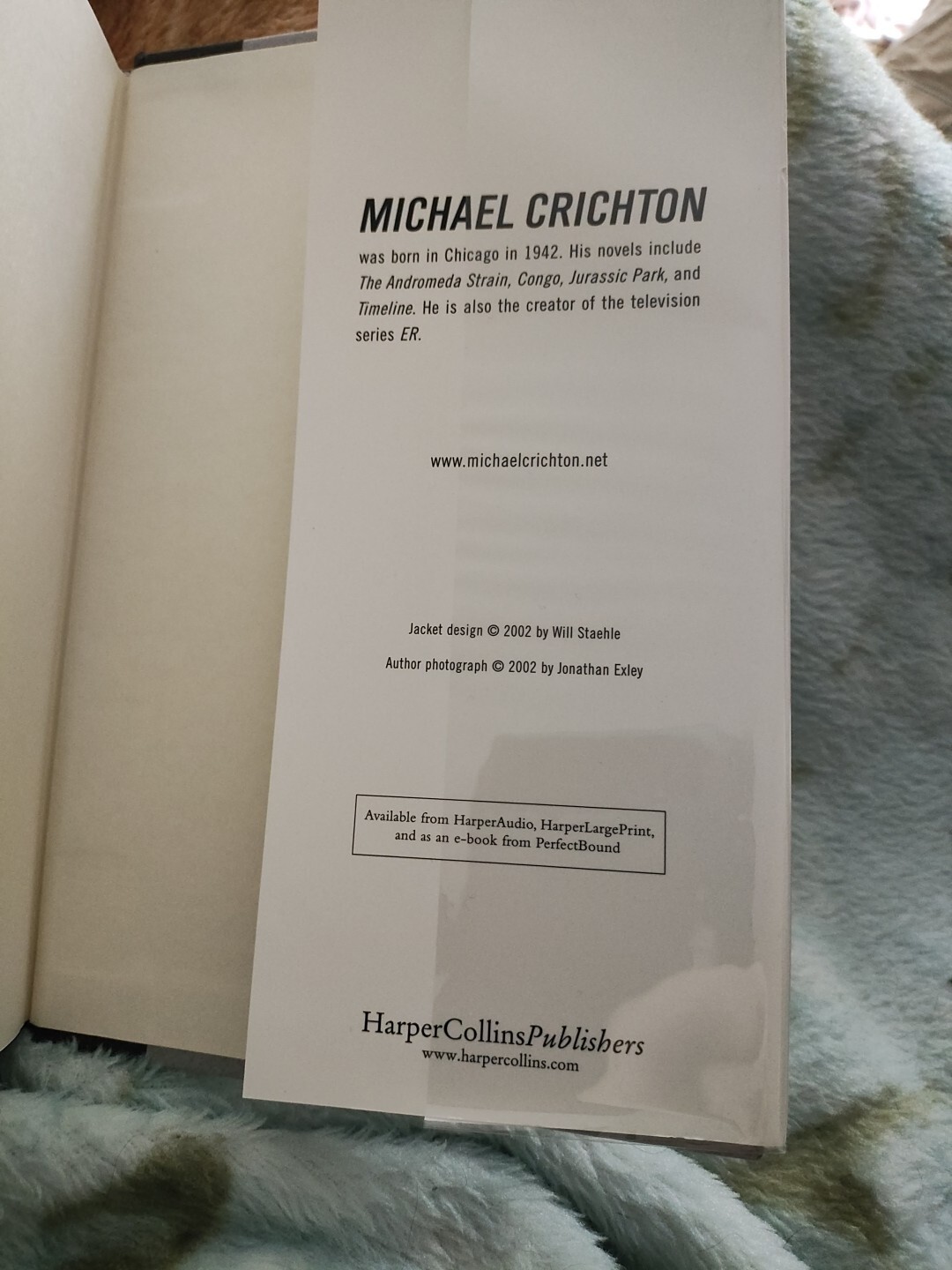 Prey~Michael Crichton~1st Edition~1st Printing~Hardcover~Very Good