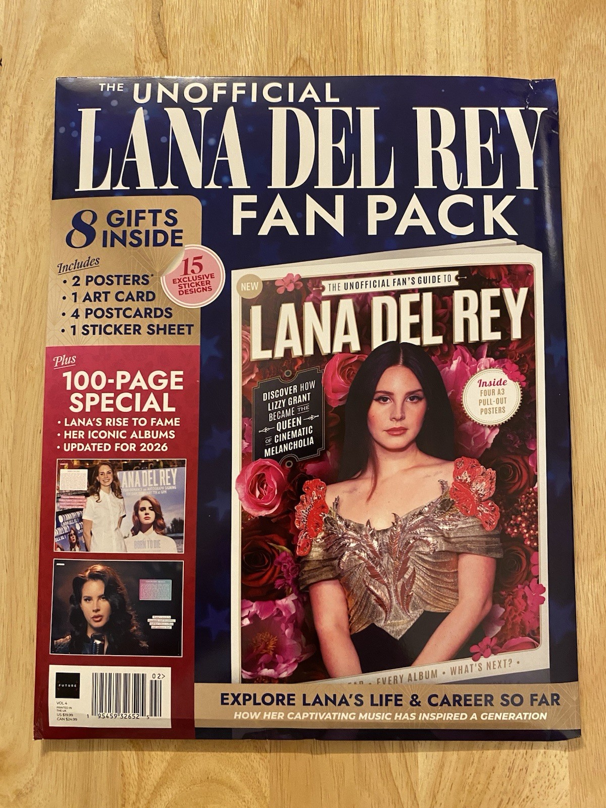 New Lana Del Rey Fan Pack Magazine Posters Postcards Stickers #4 US SELLER