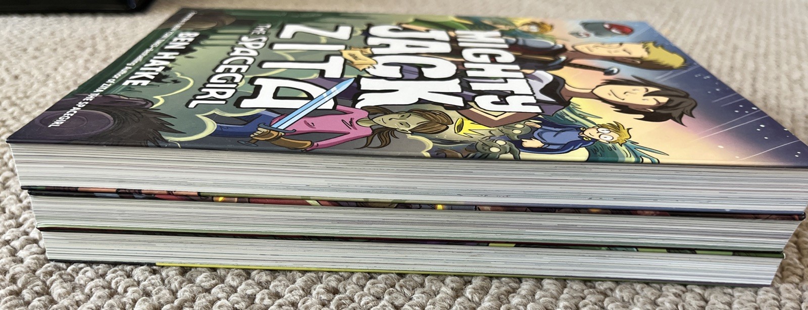 Ben Hatke Mighty Jack Series Book Paperback Lot 1 2 3