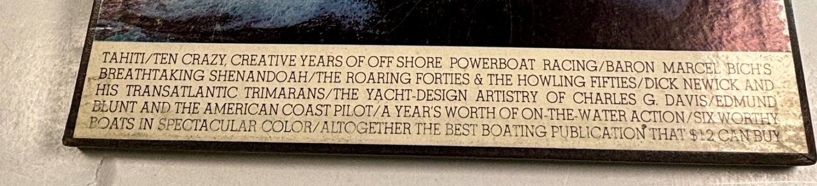 Nautical Quarterly No. 2 Vintage Sailing Magazine w/Original Slipcase VG