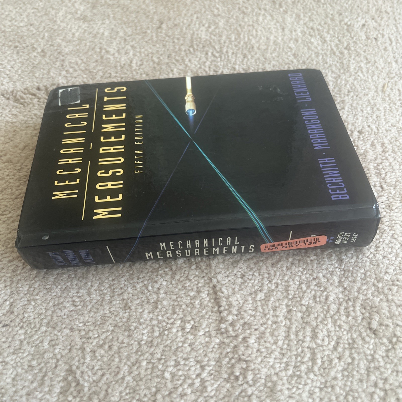Mechanical Measurements (5th Edition) – Hardcover By Beckwith, Thomas G. – GOOD