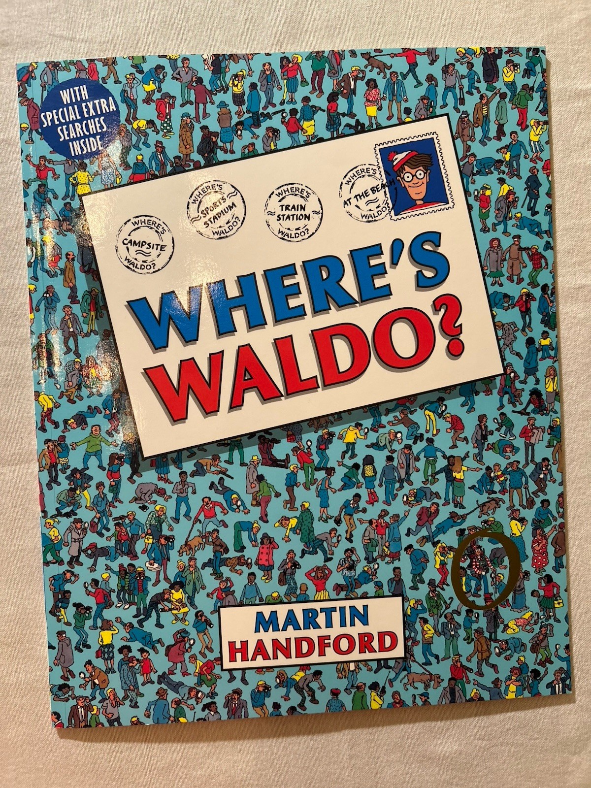 Where’s Waldo Book Lot of 5 w/Puzzle