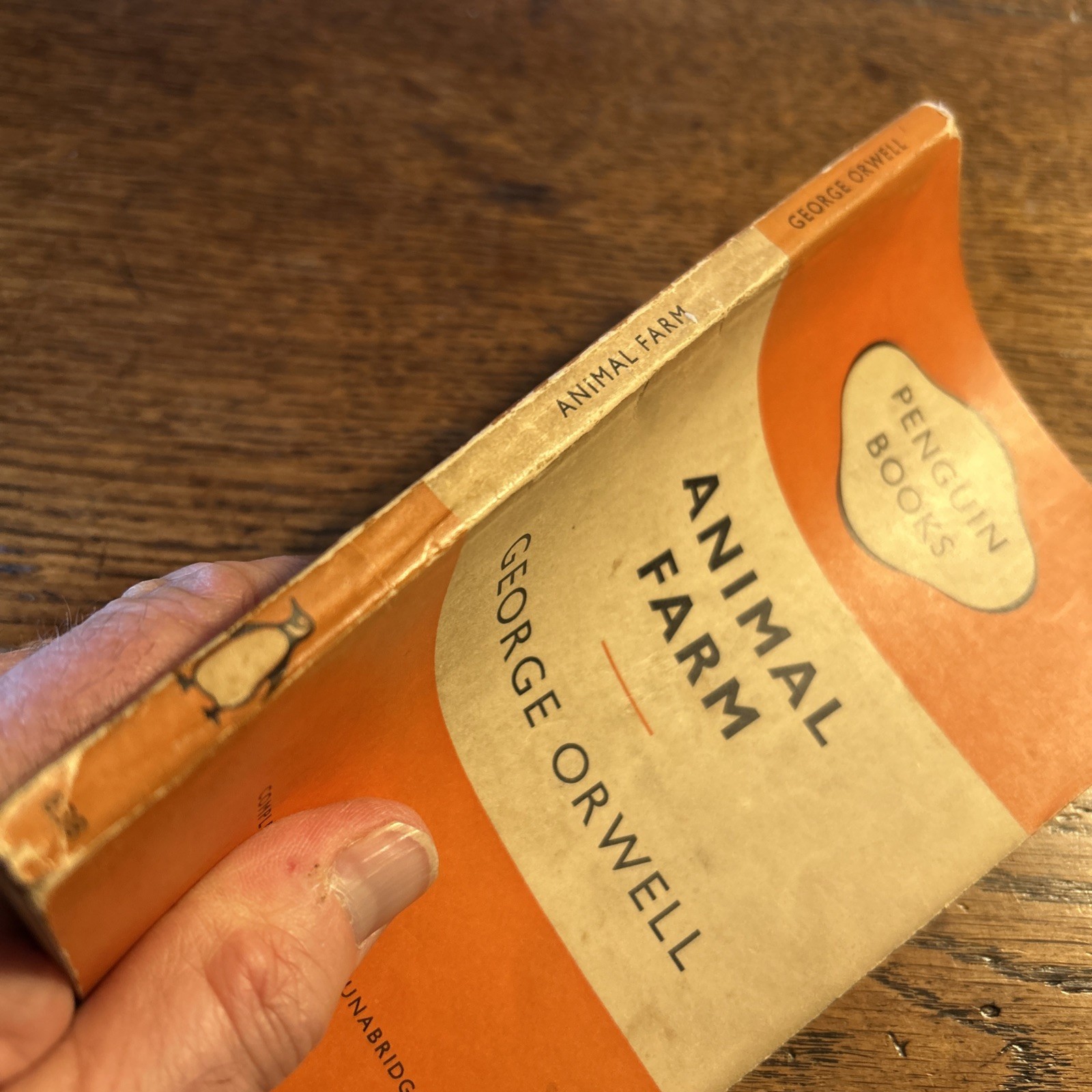 ANIMAL FARM George Orwell – Penguin Paperback No 838 1955