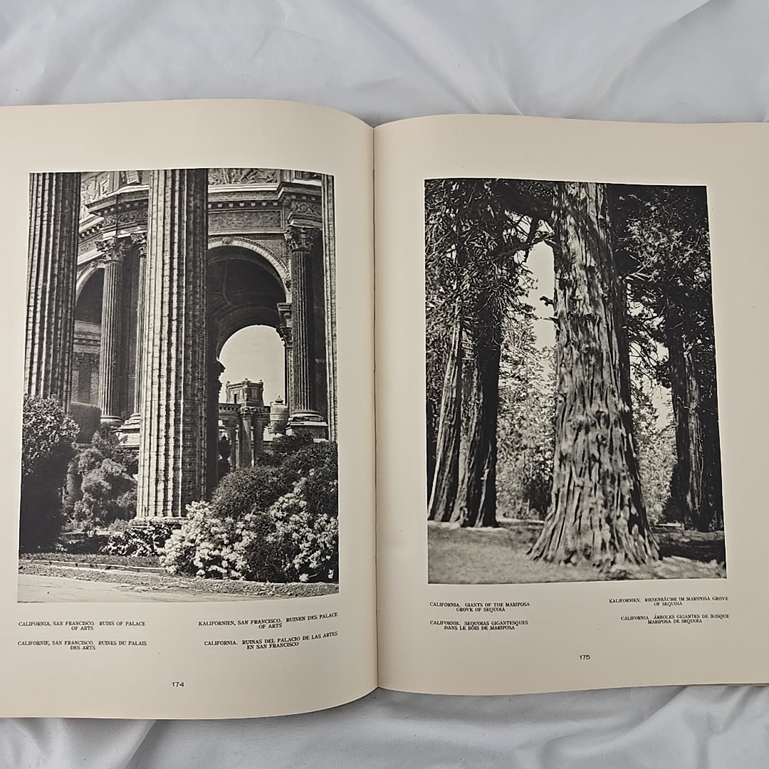 Rare 1920s Romantic America Photography Book E.O. Hoppe 304 Sepia Photos 1927