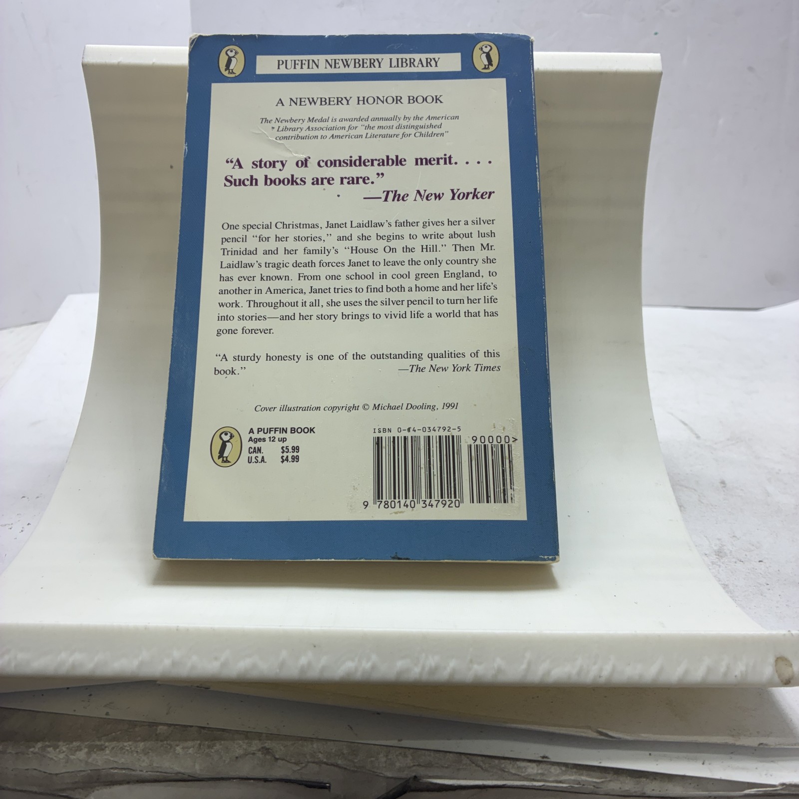 The Silver Pencil Alice Dalgliesh 1991 Vintage