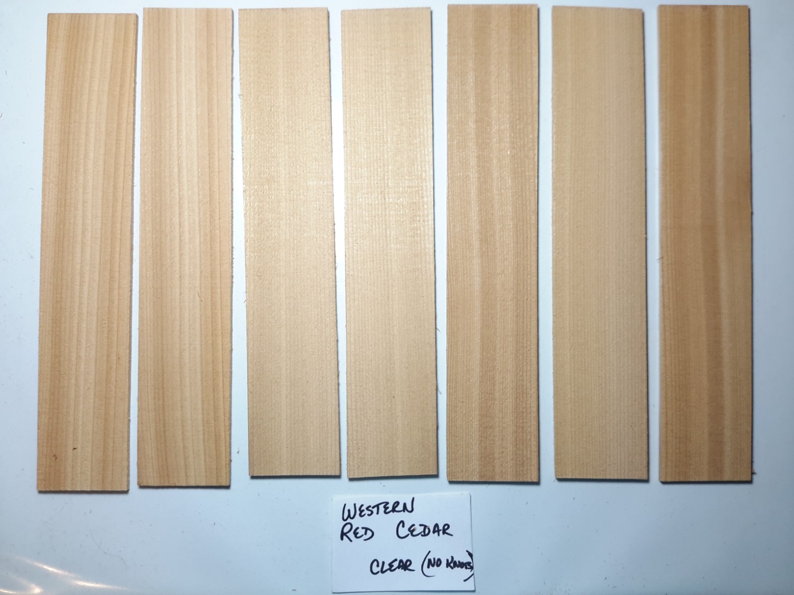 Unsanded Craft Wood, Knife Scales, Bookmarks U Pick Species 1/8″ x 1 5/8″ x 8″