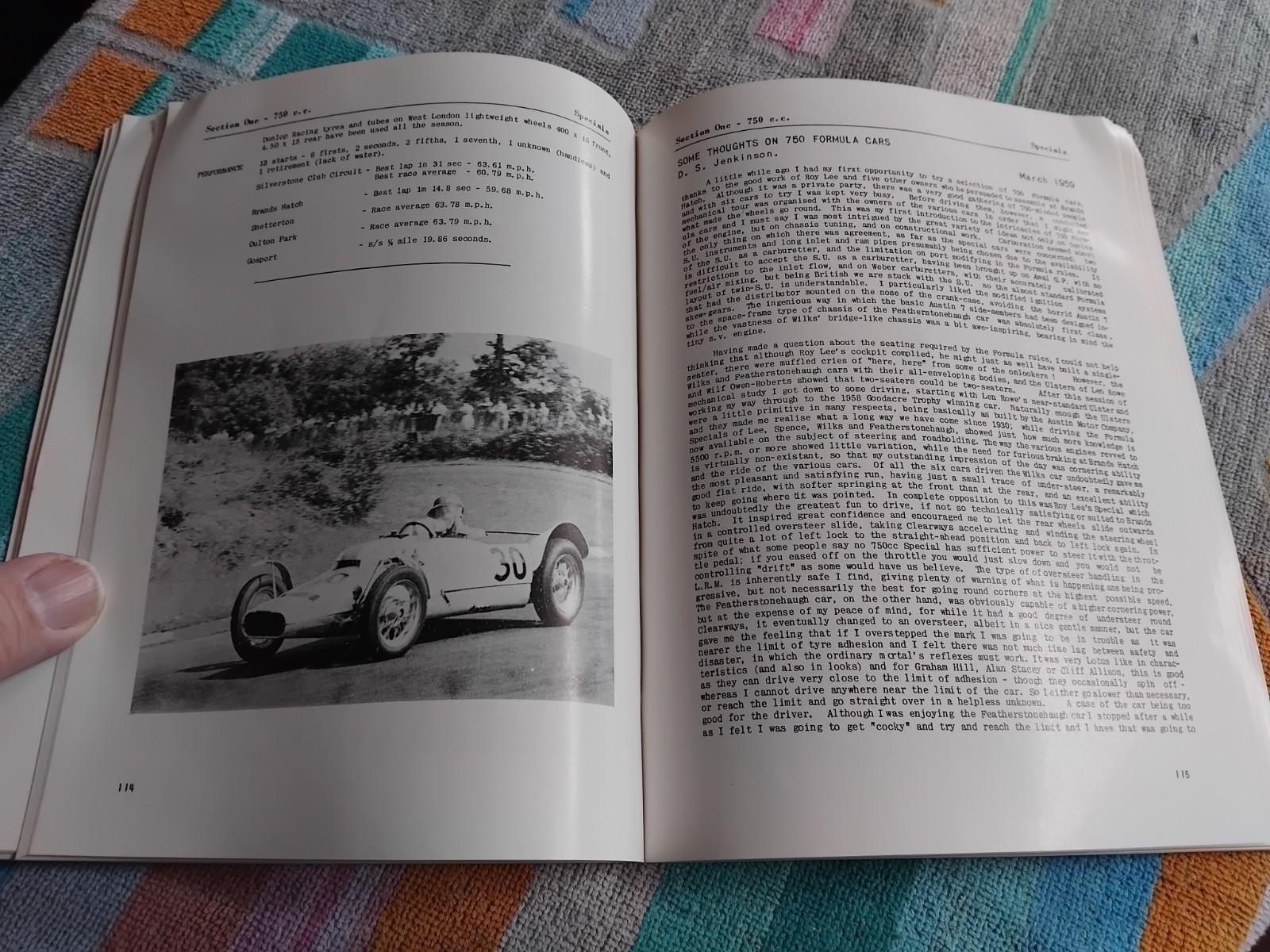Special Builders Guide 750 Motor Club VGC Trials Race Austin Seven Ford 10 1172