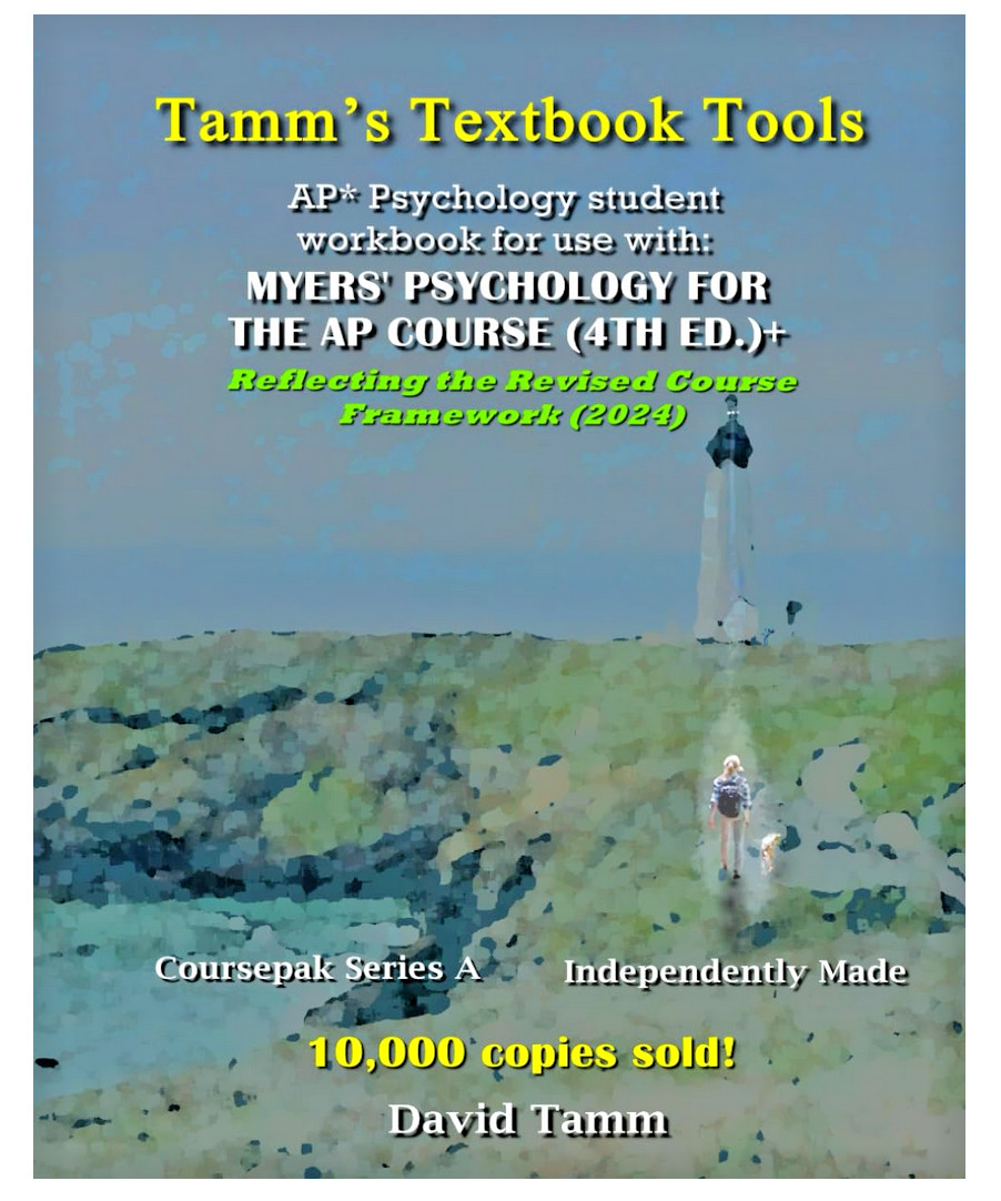 Myers’ Psychology for the AP Course 4th Edition Student Workbook (2024)