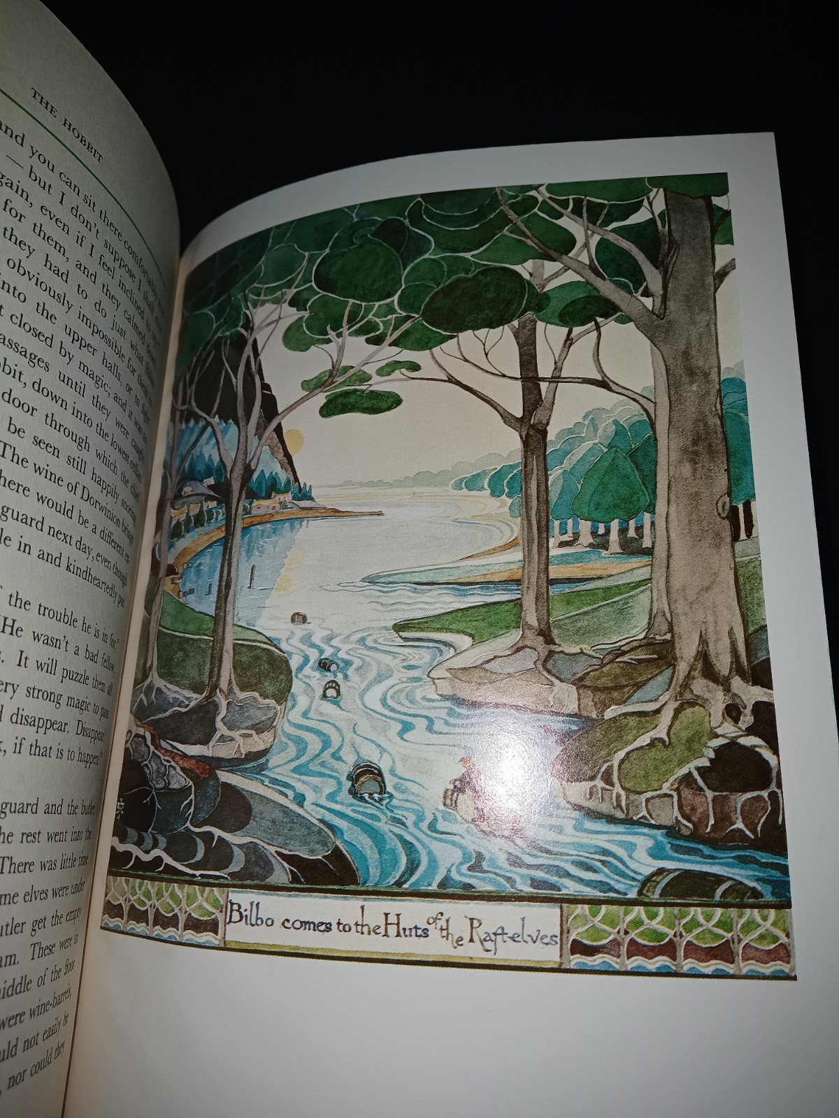 1997 The Hobbit Tolkien HMCo Illustrated Collector’s Edition Book + Slipcase