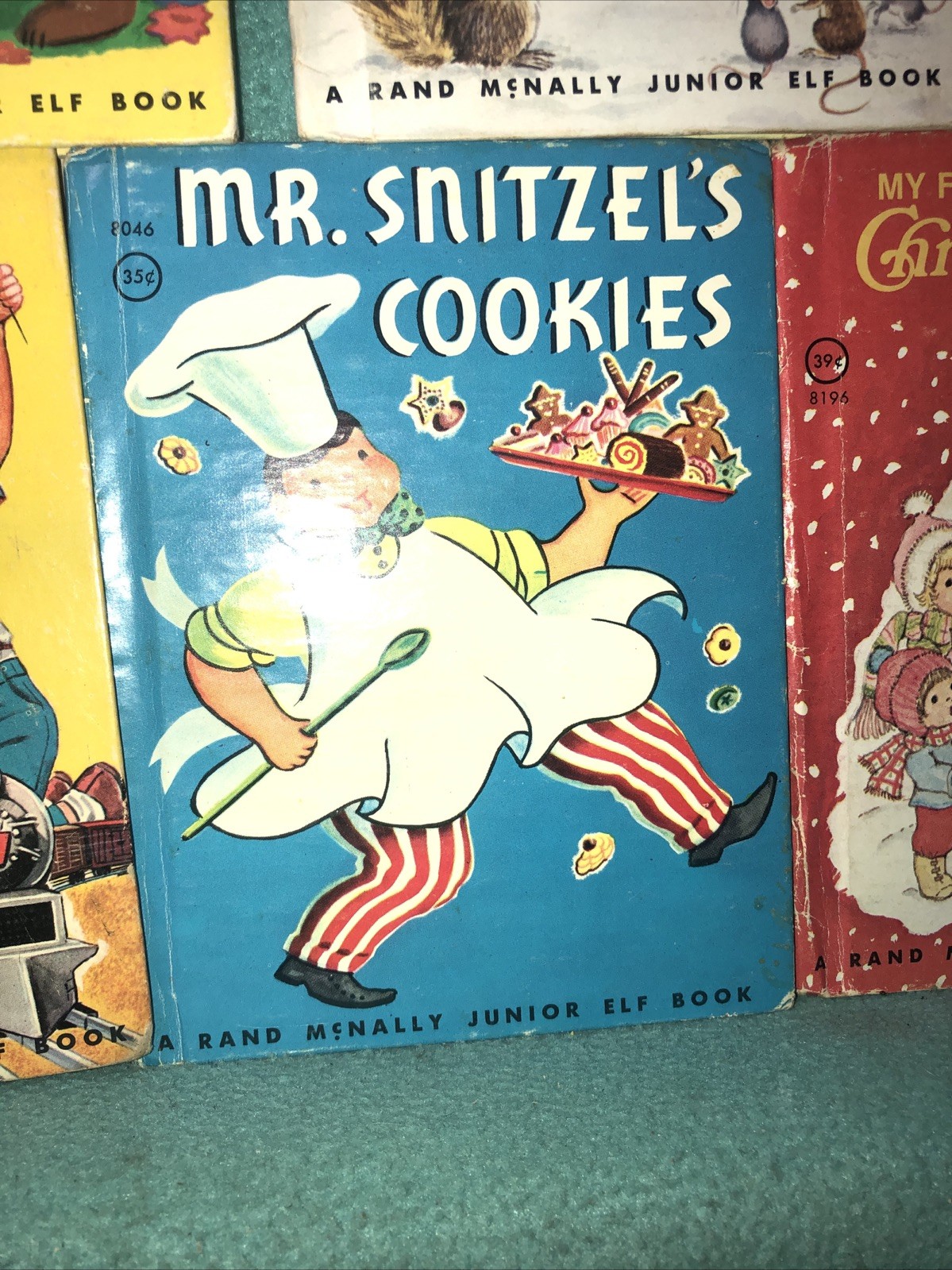 1970’s Rand McNally Junior Elf Books ” lot v “