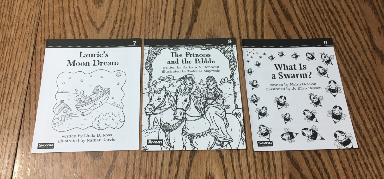 SAXON PHONICS & SPELLING 3RD GRADE DECODABLE TAKE HOME READERS / BOOKS 1 – 35
