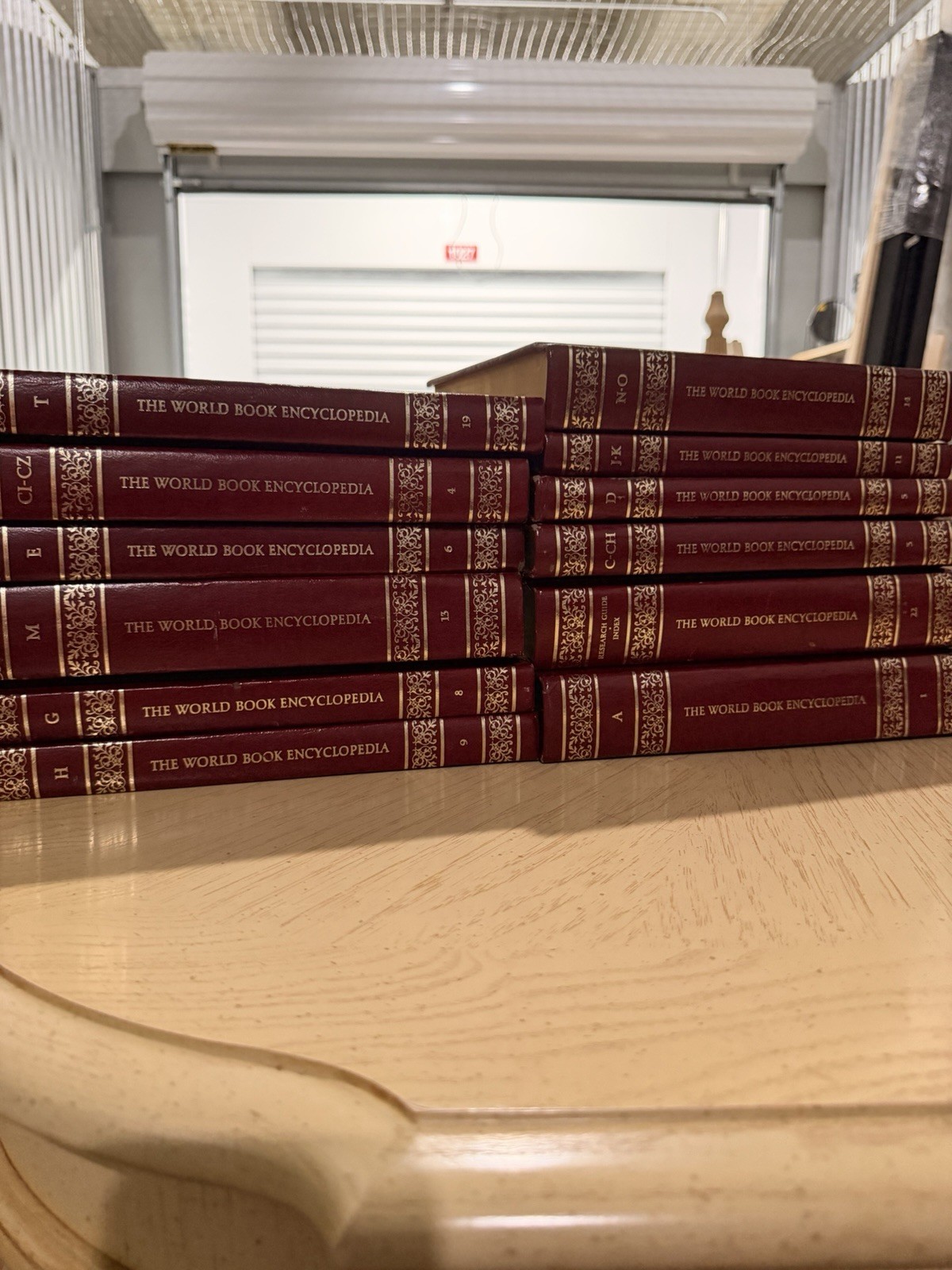 The World Book Encyclopedia set of 12 books)