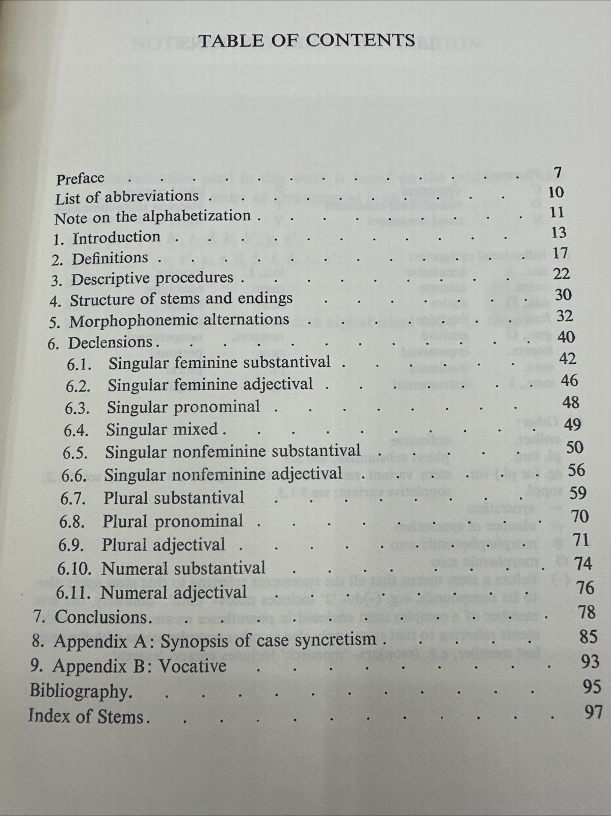 Polish Declension Alexander M Schenker A Descriptive Analysis 105 Pages 1964