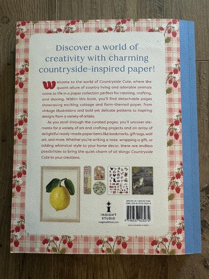 2026 COUNTRYSIDE CUTE Magazine BOOK FOR PAPER LOVERS 160 Pages SPECIAL EDITION