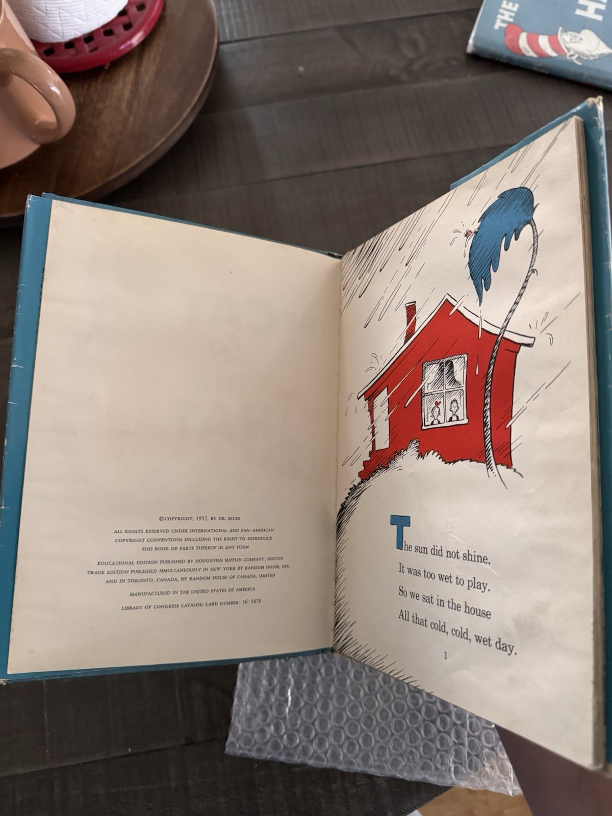 Dr Seuss 1st printing /1st edition Cat in the Hat 1957 w/ Dust Jacket ~ $900 obo