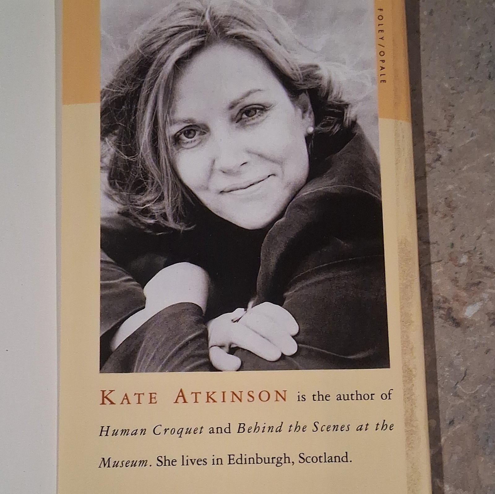 Kate Atkinson First Edition Hardcover Picador 2000 Emotionally Weird