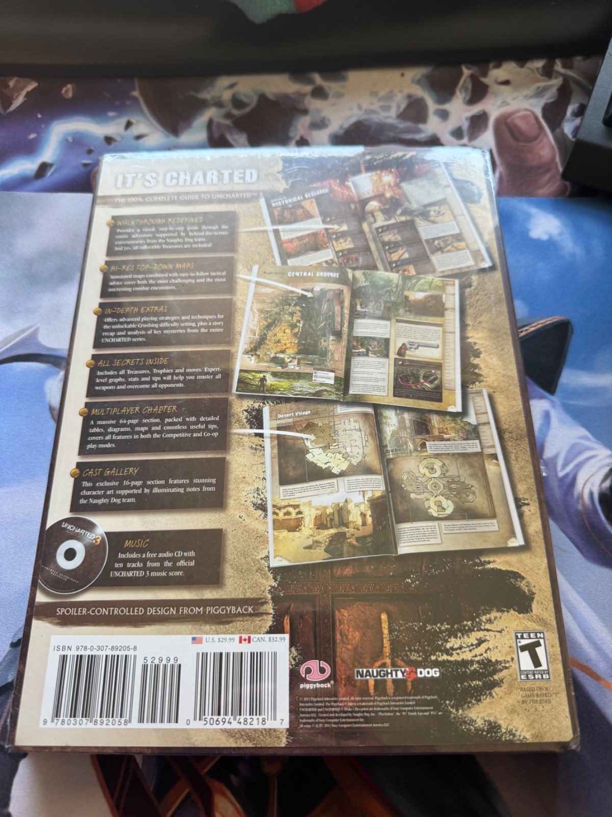 Uncharted 3: Drake’s Deception Collectors Edition Strategy Guide New Sealed